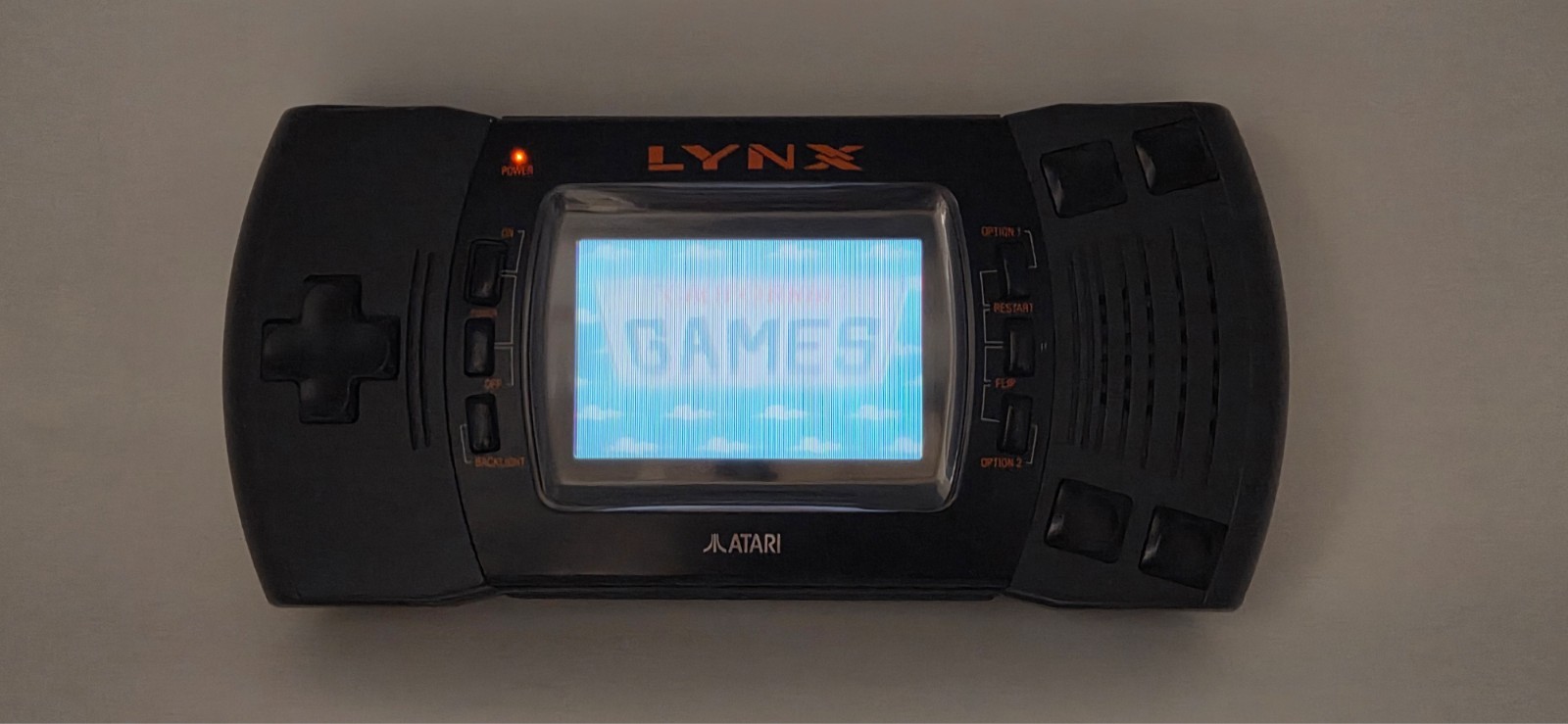 Atari Lynx II Black Handheld System Tested + Case + OEM Manual+ Game Bundle