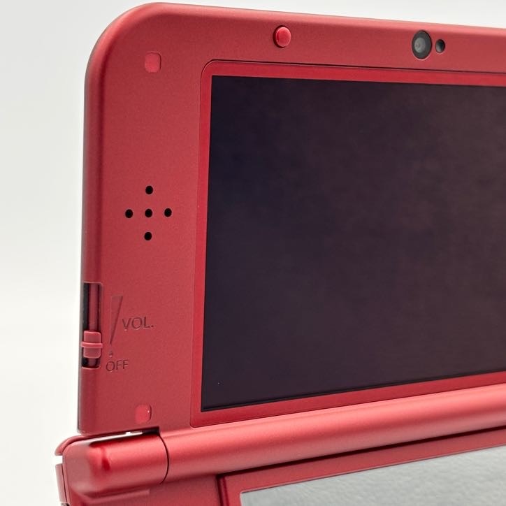 New Nintendo 3DS LL RED-001 Metallic Red Console Boxed Handheld Excellent 924