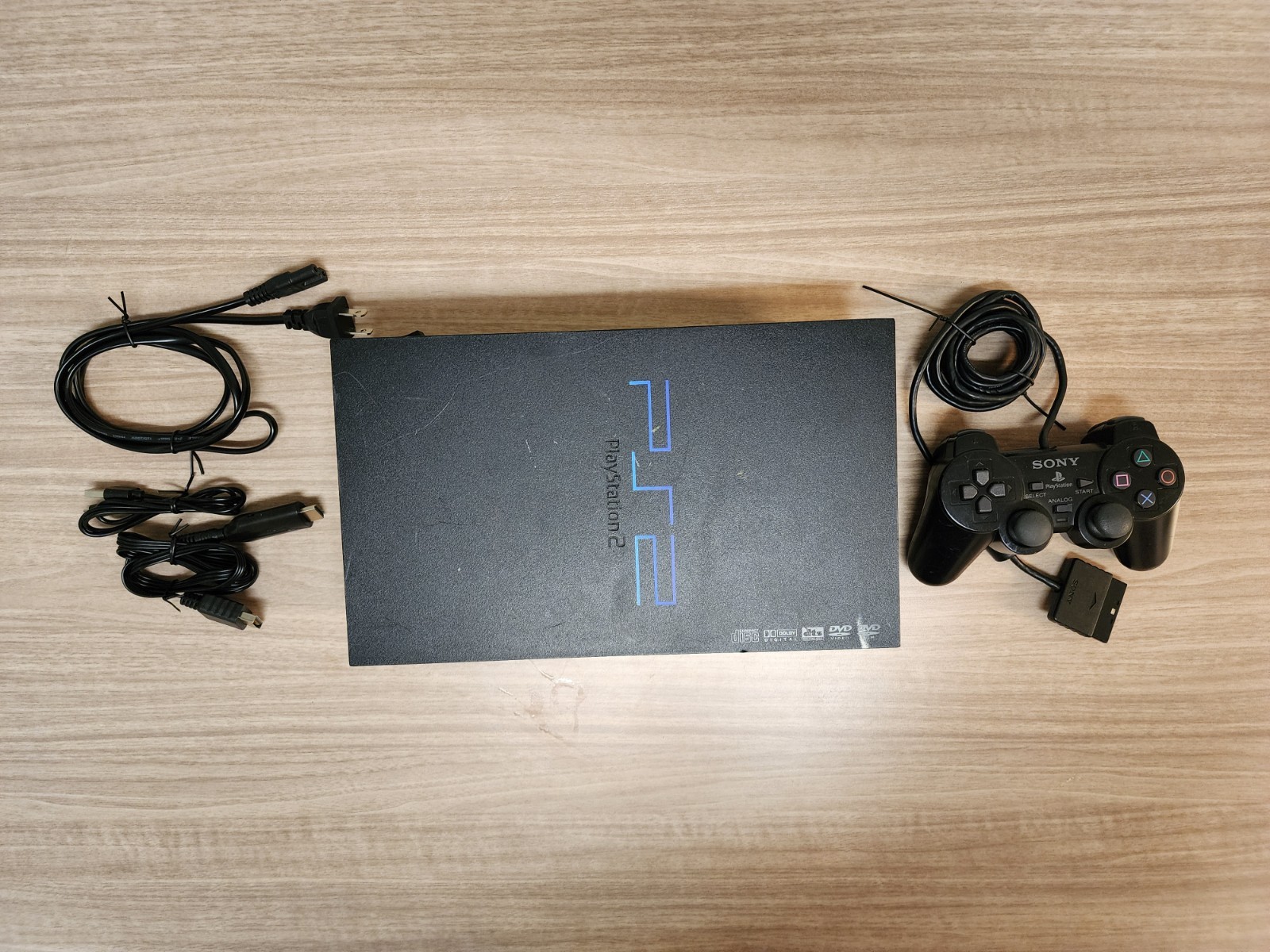 Sony PlayStation 2 Console – Black (SCPH-39001)
