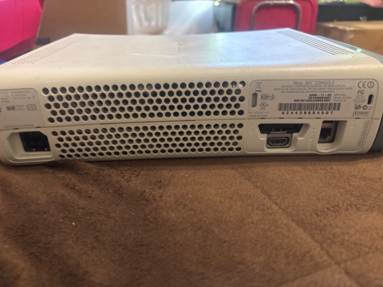 Microsoft Xbox 360 Pro System Bundle 60GB White Console