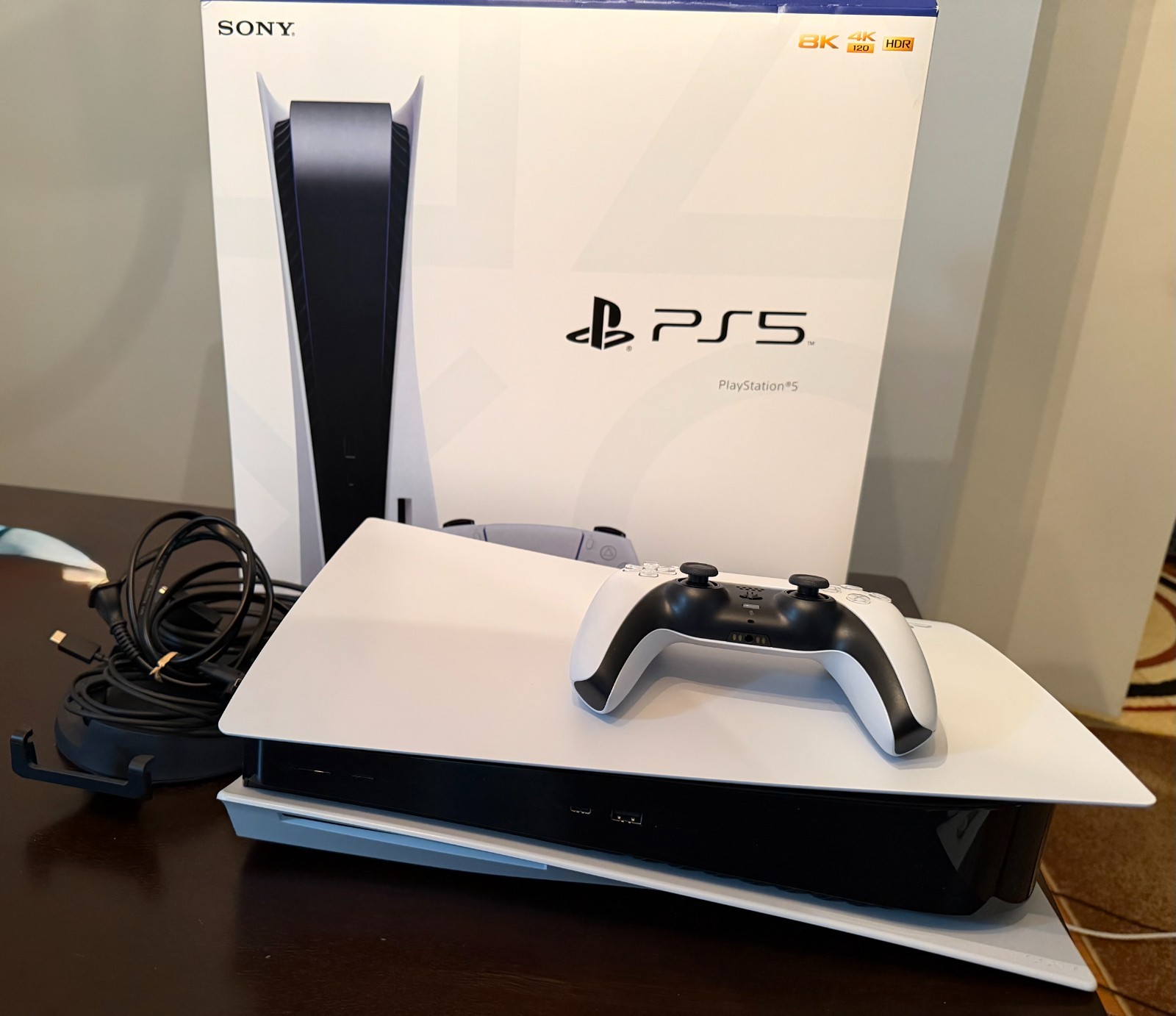 PS5 Fat Launch Disc Edition CFI-1015A – Excellent Barely Used CIB Original Box +