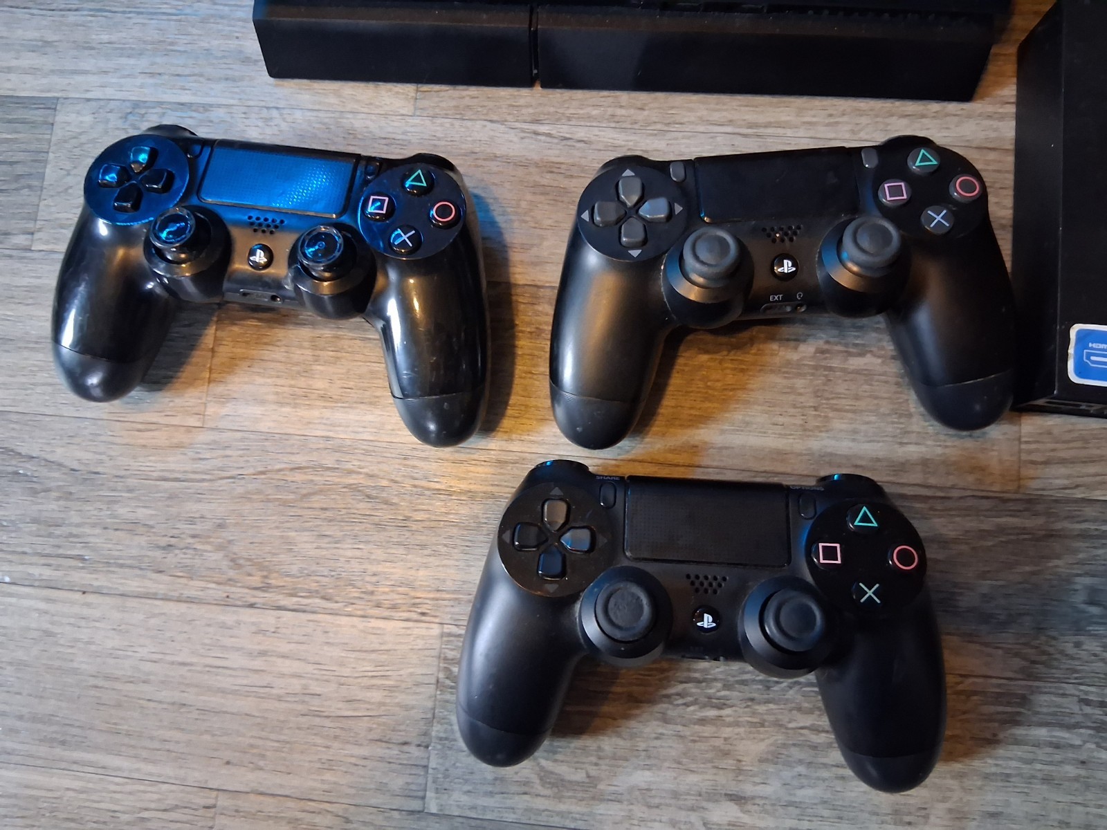 PlayStation 4 Console Controller Lot For Repair + Untested PSVR W/ 4 Games