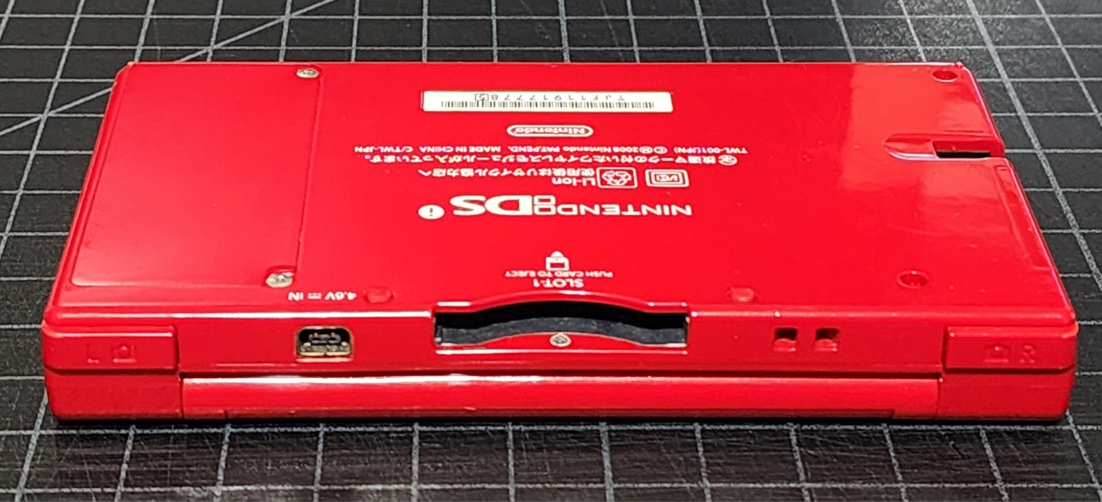 Nintendo DSi Handheld Console Red Good Condition with SD Card T&W