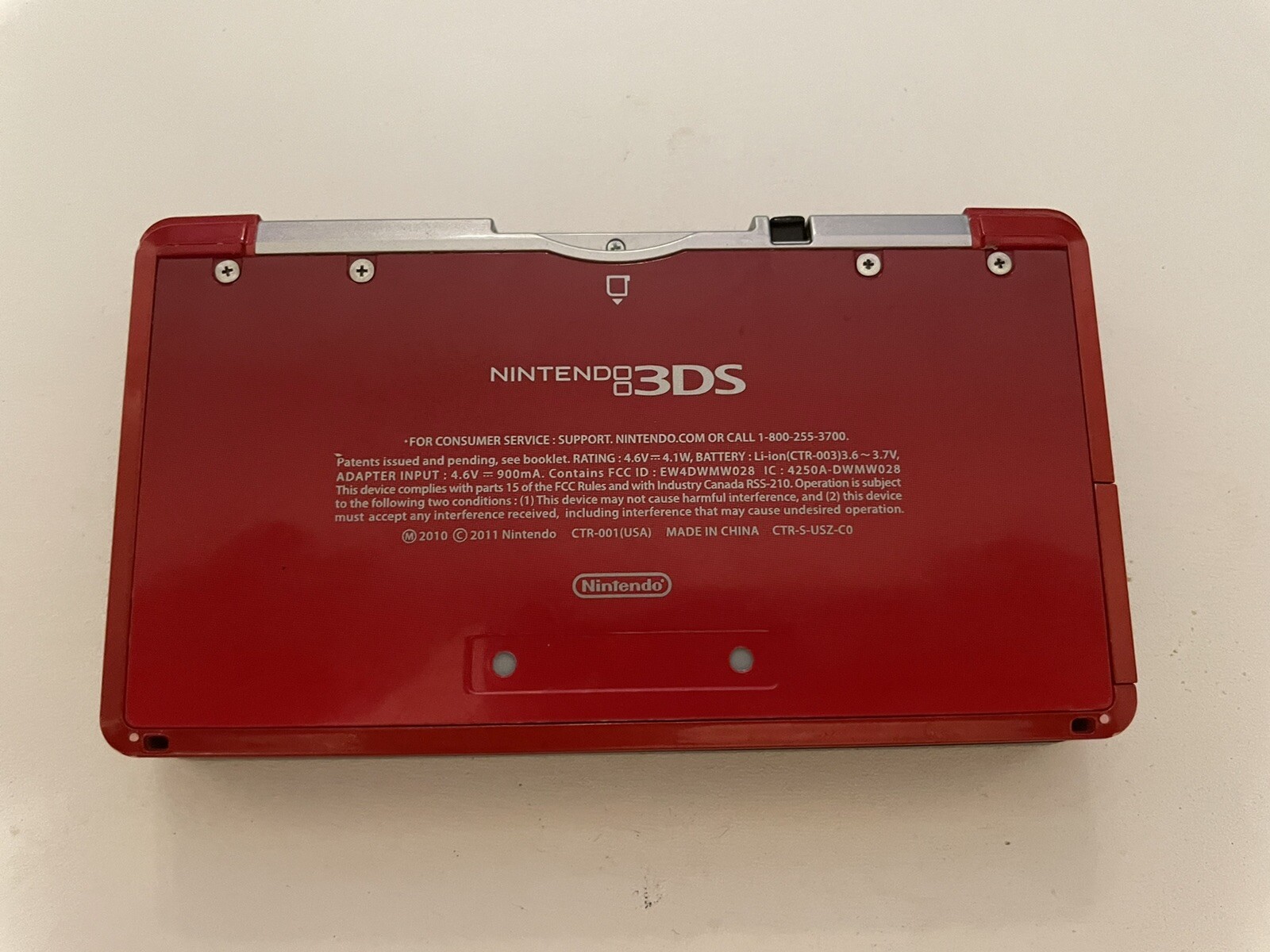 Nintendo 3DS Handheld System – Flame Red