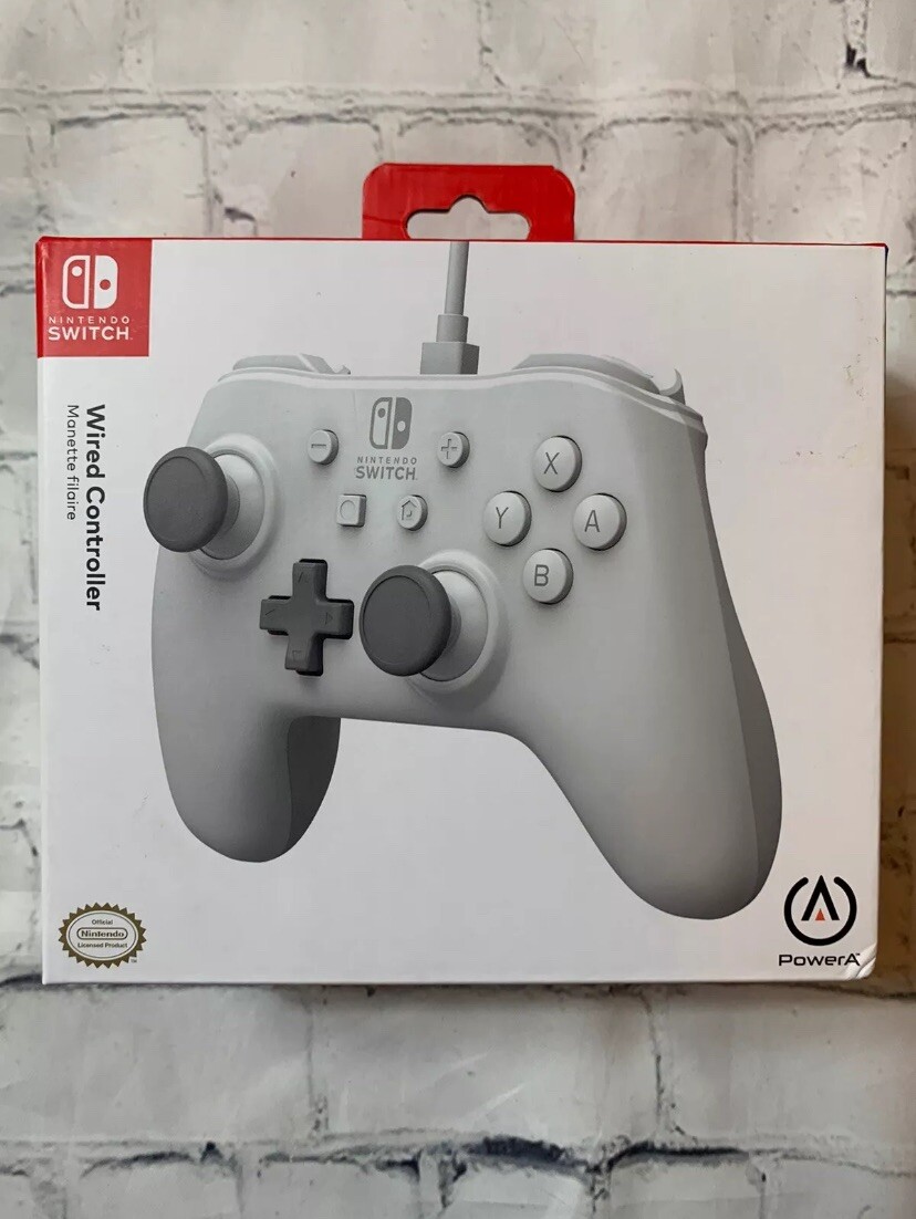Nintendo Switch 32GB Handheld System Gray Left Joy Con Broken Controller Include