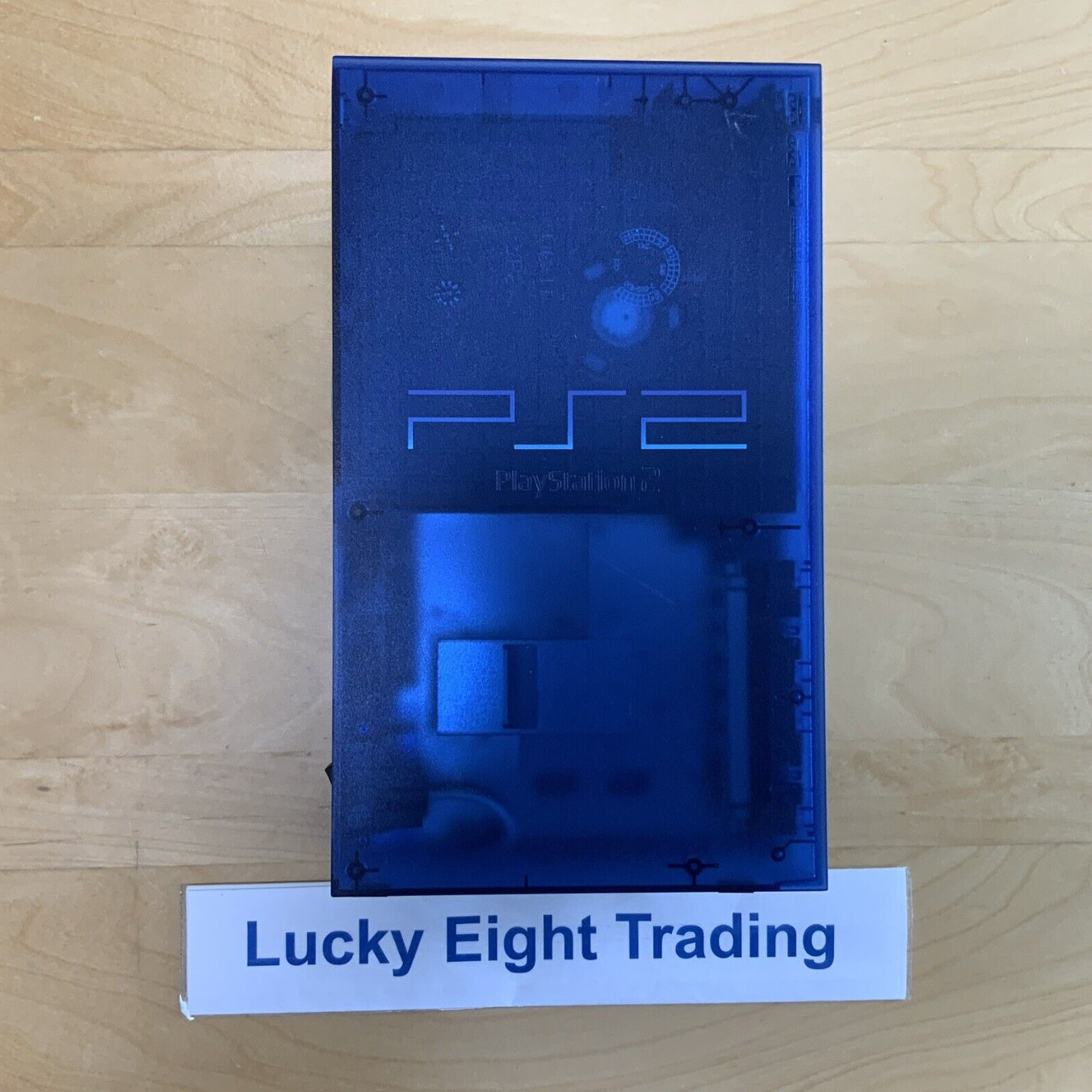 PS2 Ocean Blue SCPH 37000 Box Console Controller Playstation 2 Fat [BOX]