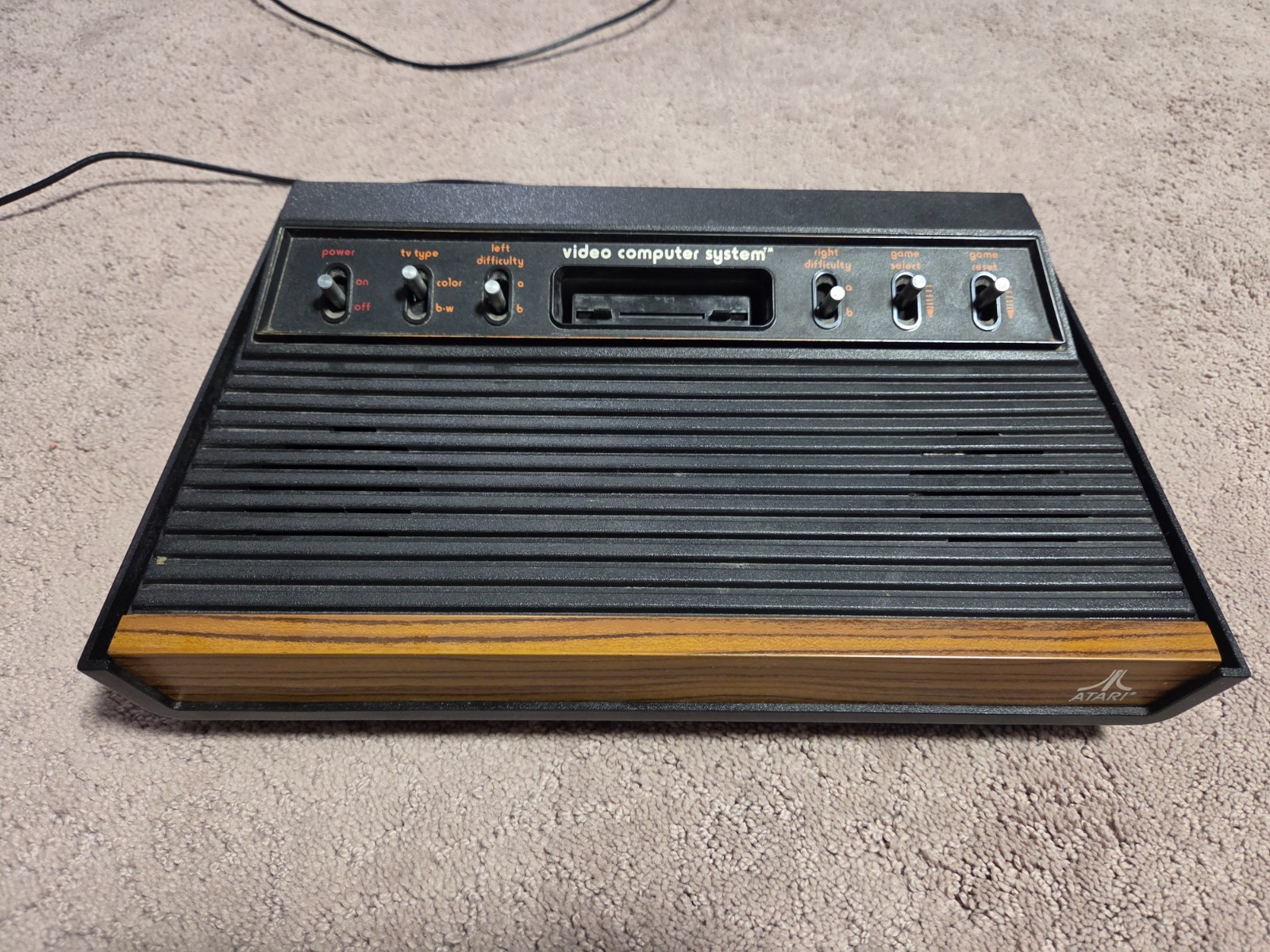 Atari 2600 Light Sixer 6-Switch Console – Tested and Working – Console Only