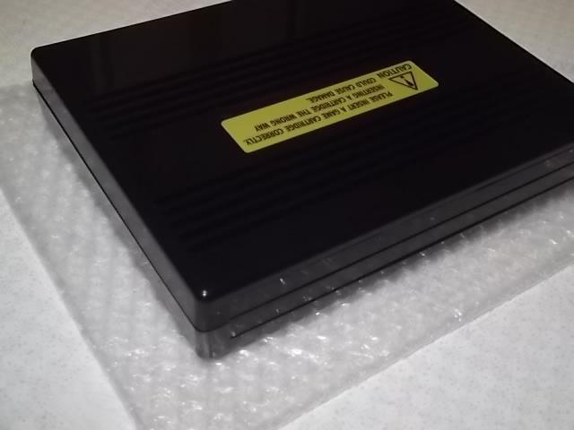Neo Geo MVS Replacement Cassette Case Black Plastic Case Only New Rare Japan JP