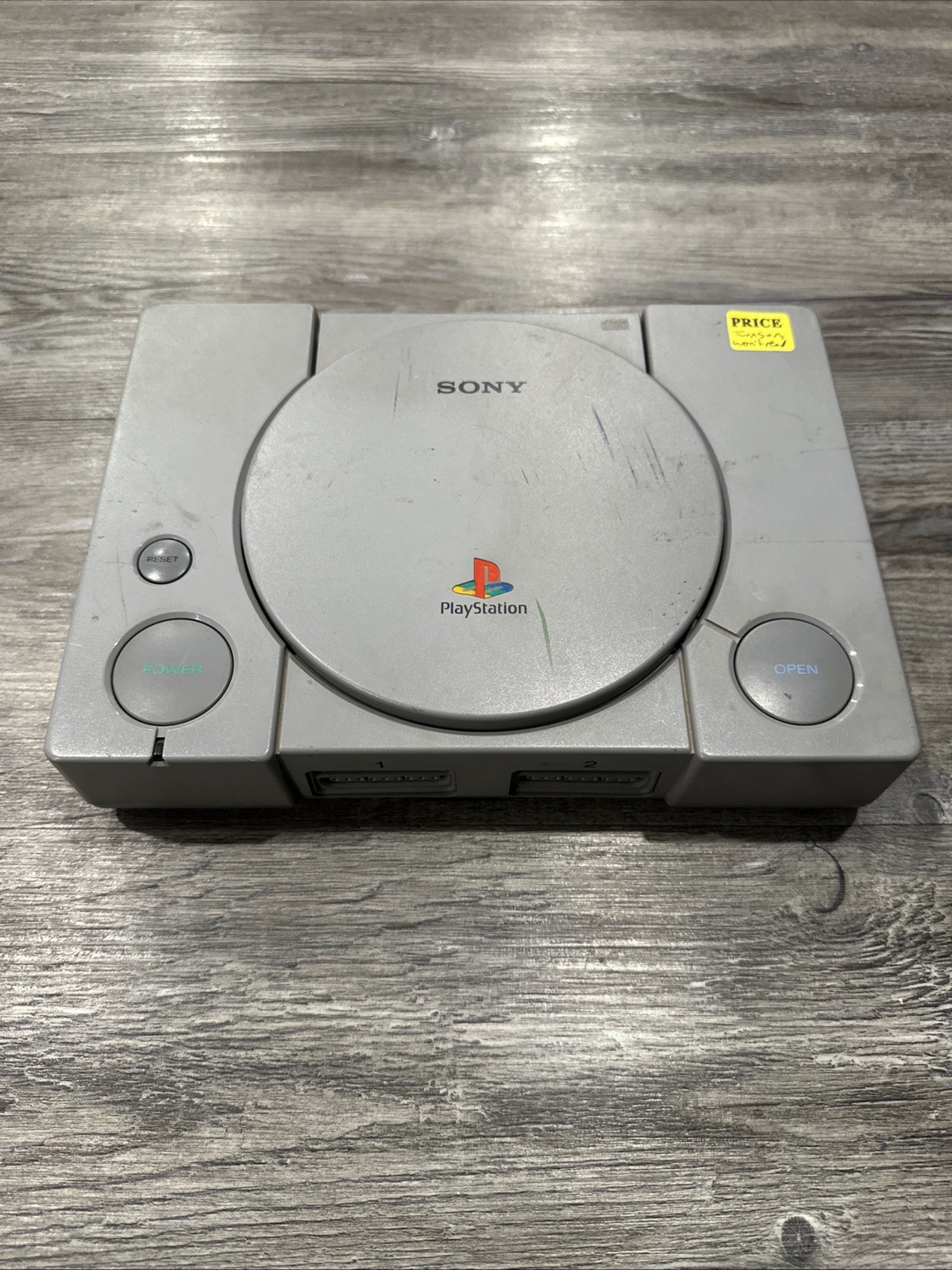 Sony PlayStation PS1 Console Only SCPH-5501 For Parts/Repair Powers On