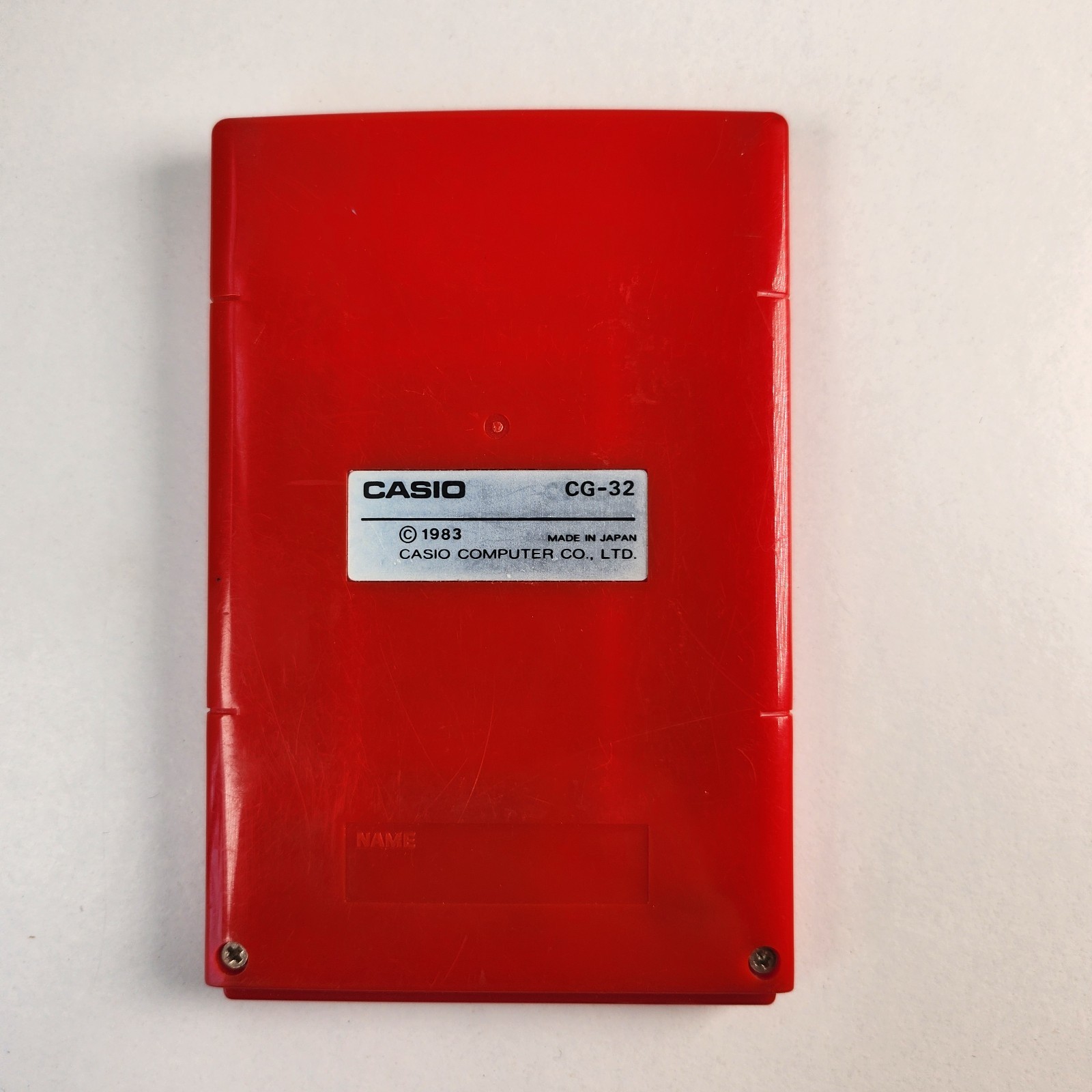 1983 Casio Cg-32 LCD Game Working Tested