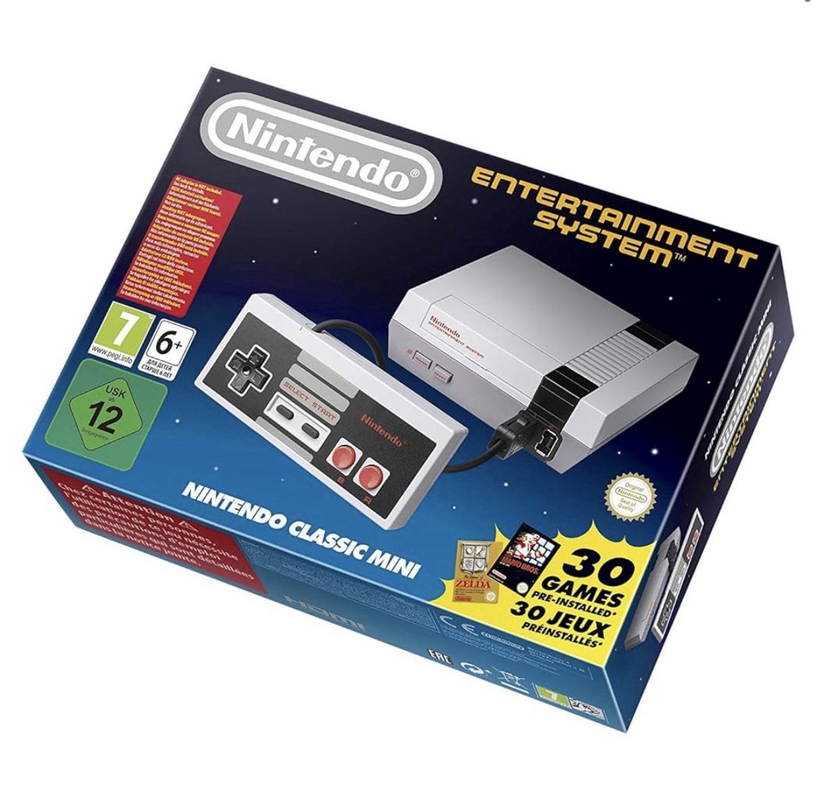 Nintendo NES Mini Classic Edition HDMI Console 30 Games EU Version AUTHENTIC