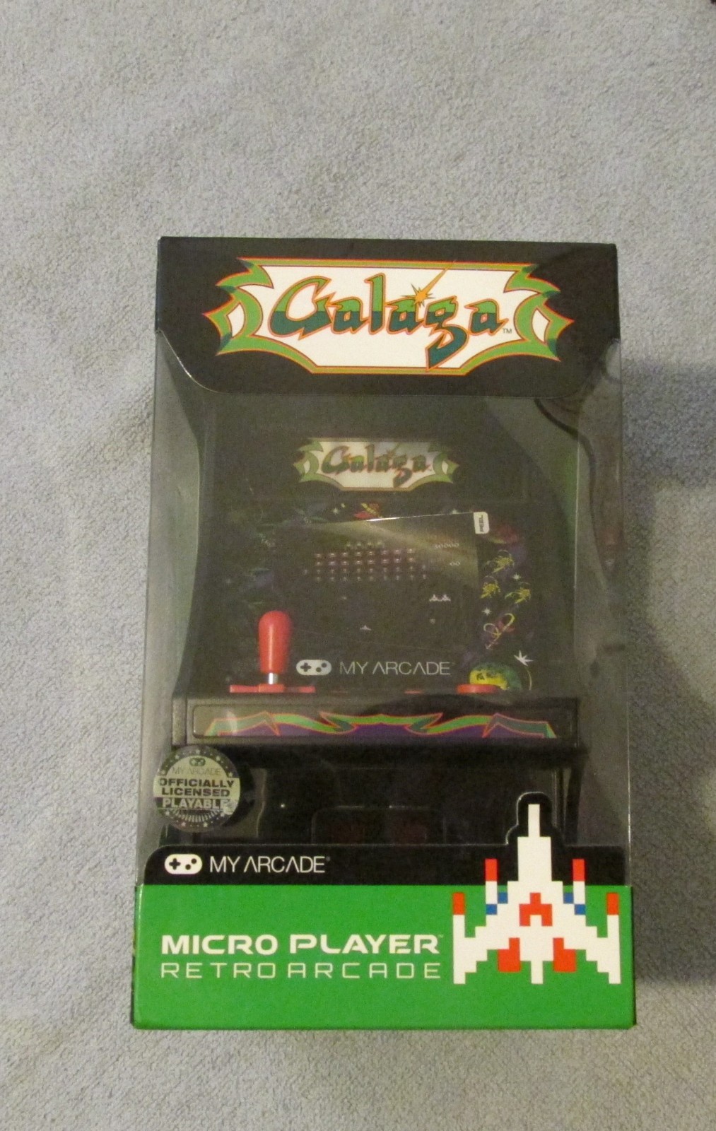 GALAGA MY ARCADE MICRO PLAYER MINI ARCADE – NIB