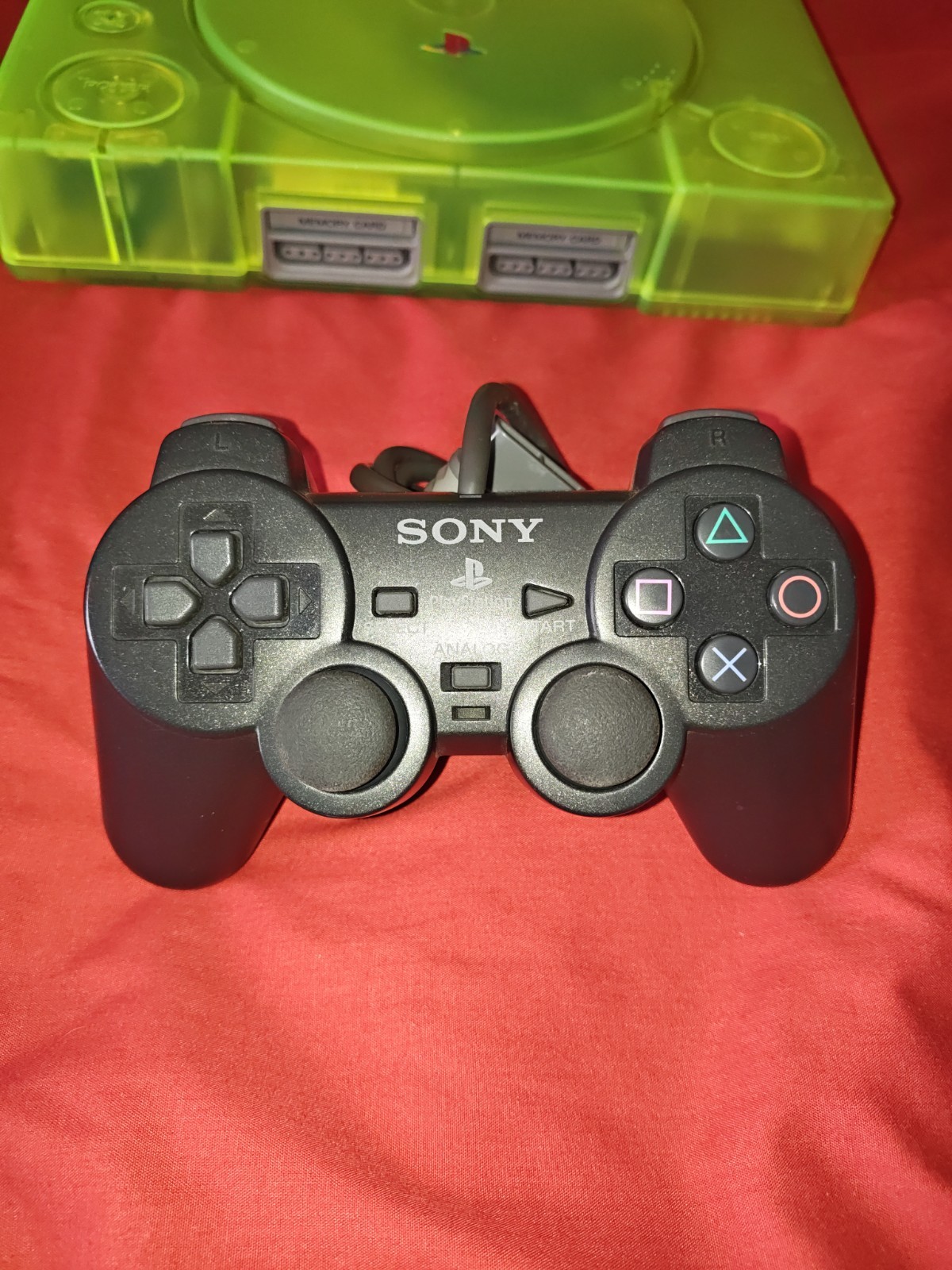 Sony PlayStation 1 Slime Green