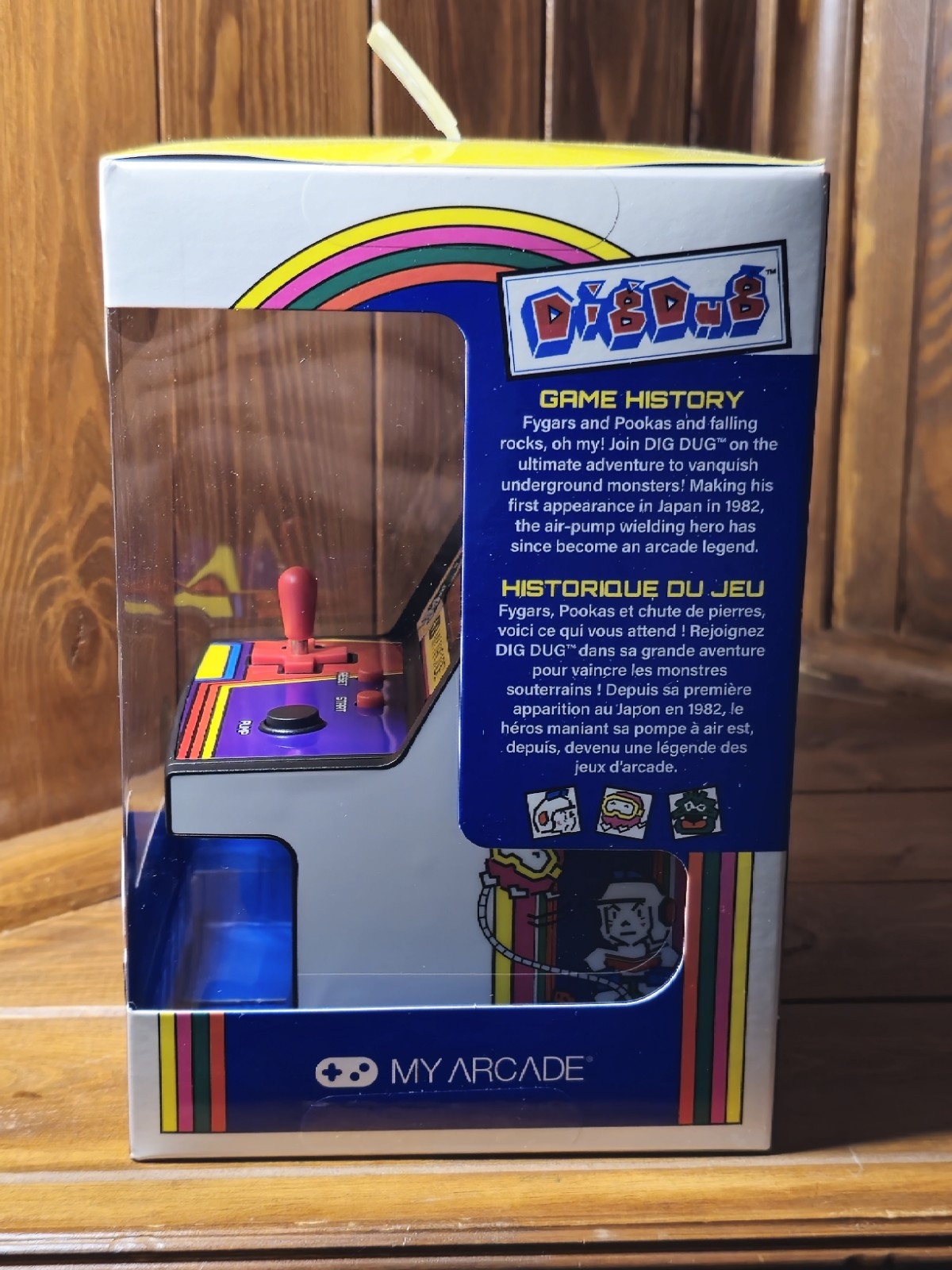 DIG DUG My Arcade Micro Player Retro Arcade Video Game Machine 6.75″ NEW 2018