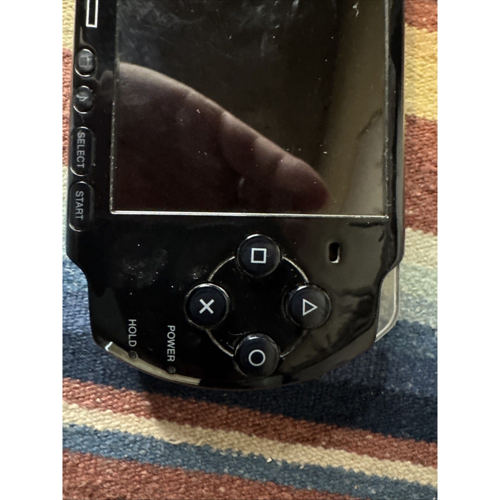Sony PSP-3000 Launch Edition 64MB Black W/box Tested (No Battery Or Charger)