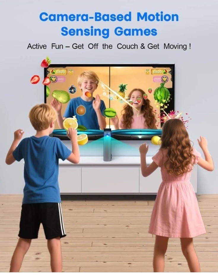 AR Motion Gaming Console Plug & Play Video Game System Kids & Family