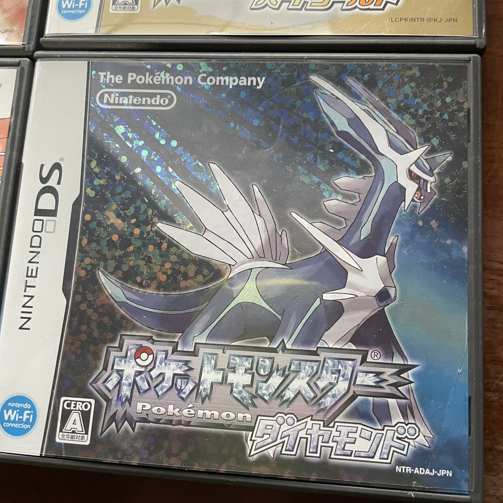 DS Pokemon Black 2/White 2/Heart Gold/Soul Silver/Platinum/Diamonds/Pearl JPN v.