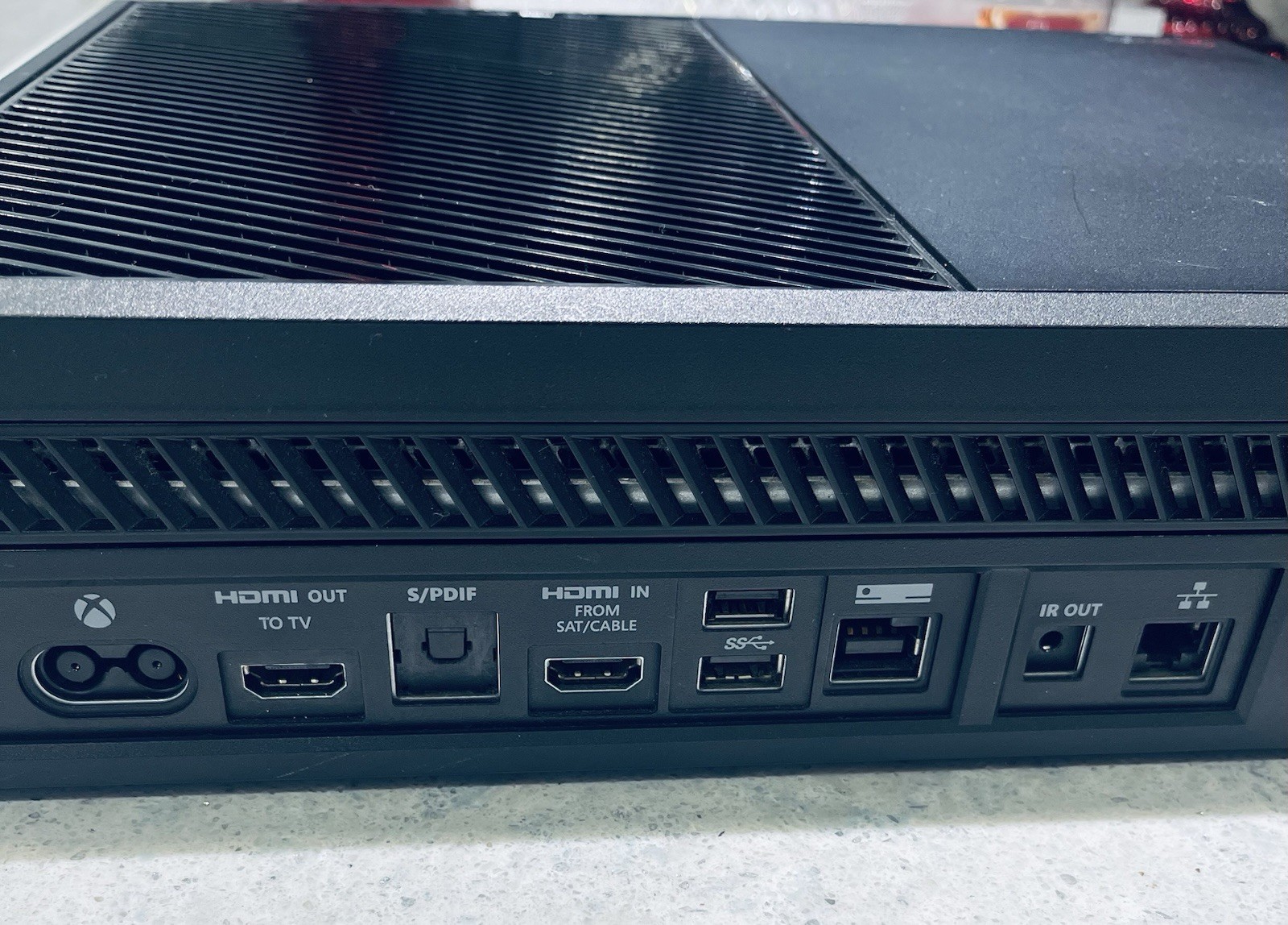 Microsoft Xbox One 1540 Black Console Wi-Fi Capability with Power Supply