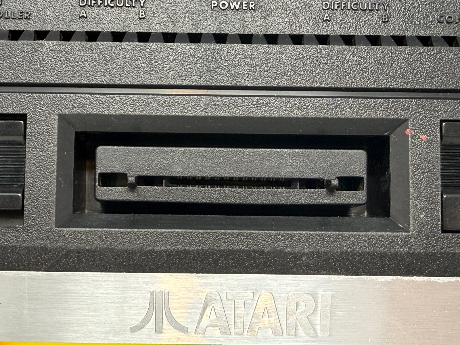 Atari 2600 Jr. Game Console *NO CORDS, GAMES OR CONTROLLERS – TESTED*