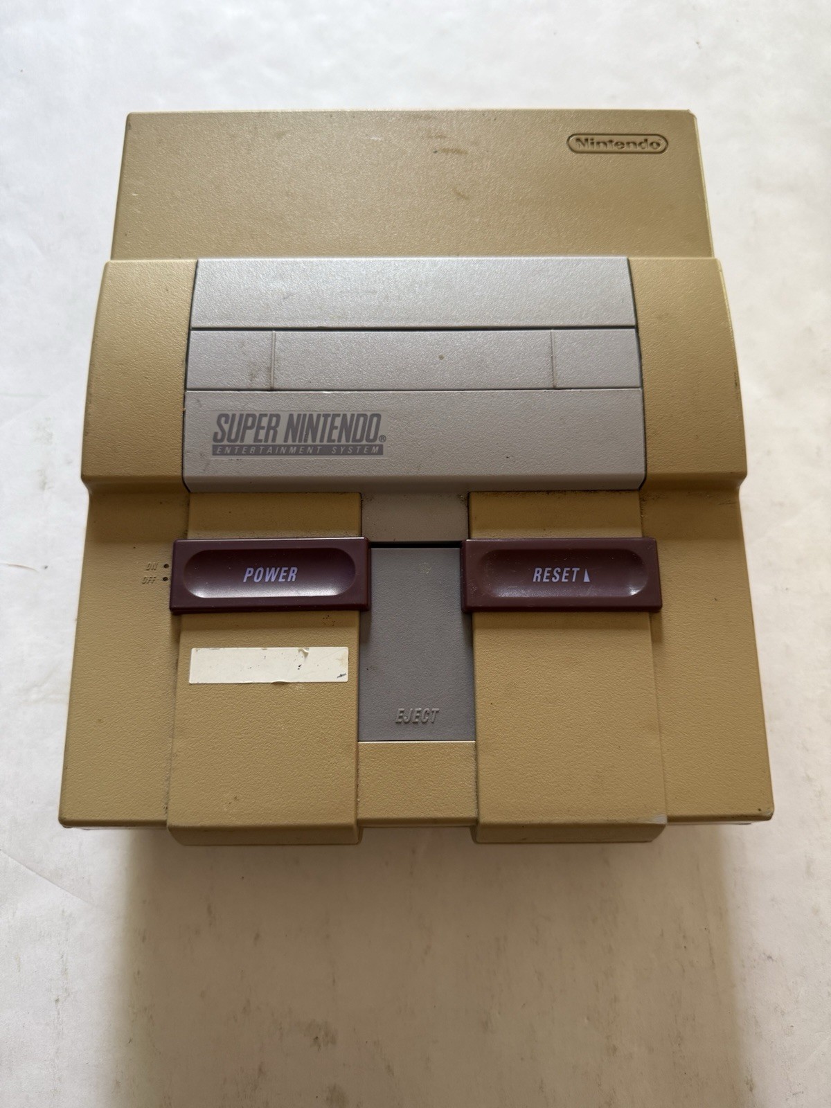 Nintendo SNES Super Nintendo Console SNS-001 NTSC-U/C Console ONLY Tested Works