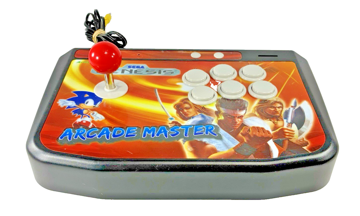 Sega Genesis Arcade Master Plug & Play Atgames 26 Preloaded Games Untested