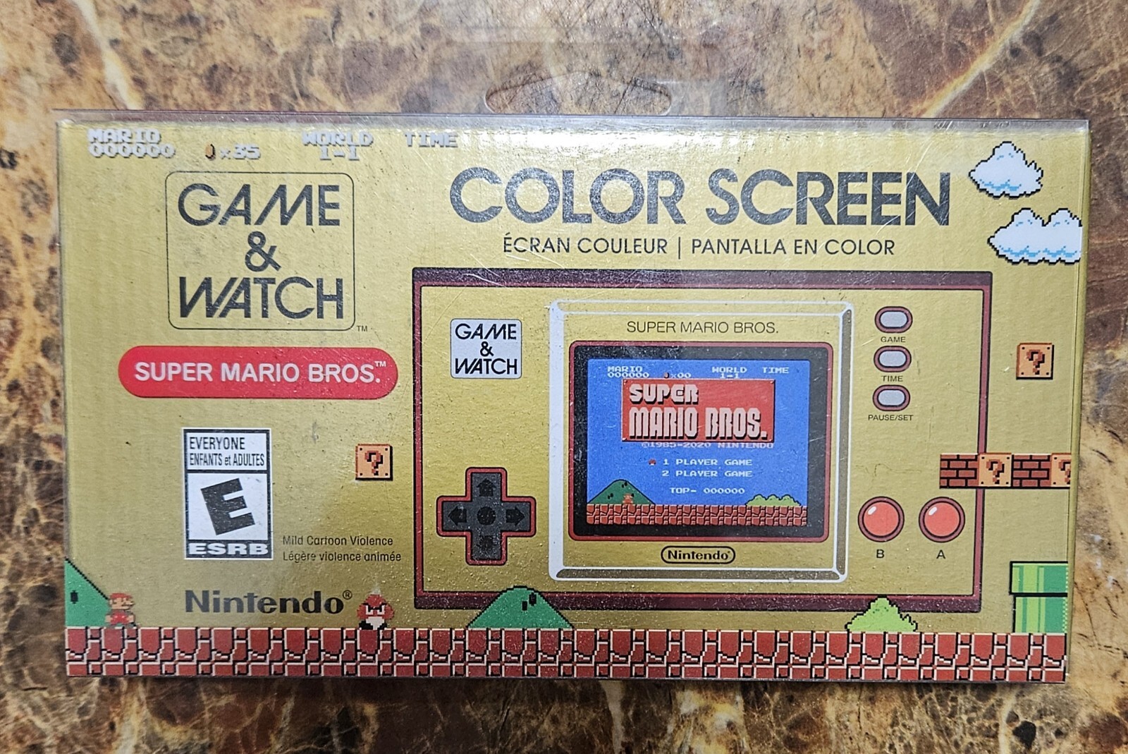 Nintendo Game & Watch: Super Mario Bros. Handheld Console/ Factory Sealed
