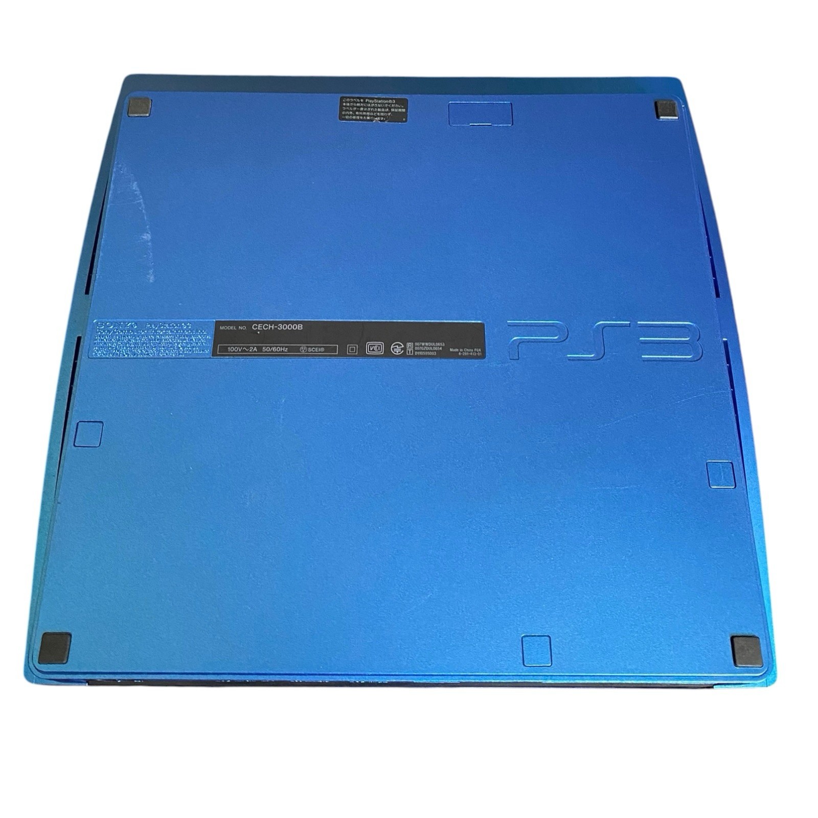 SONY PlayStation 3 PS3 Splash Blue Slim Console CECH-3000B SB 320GB From Japan