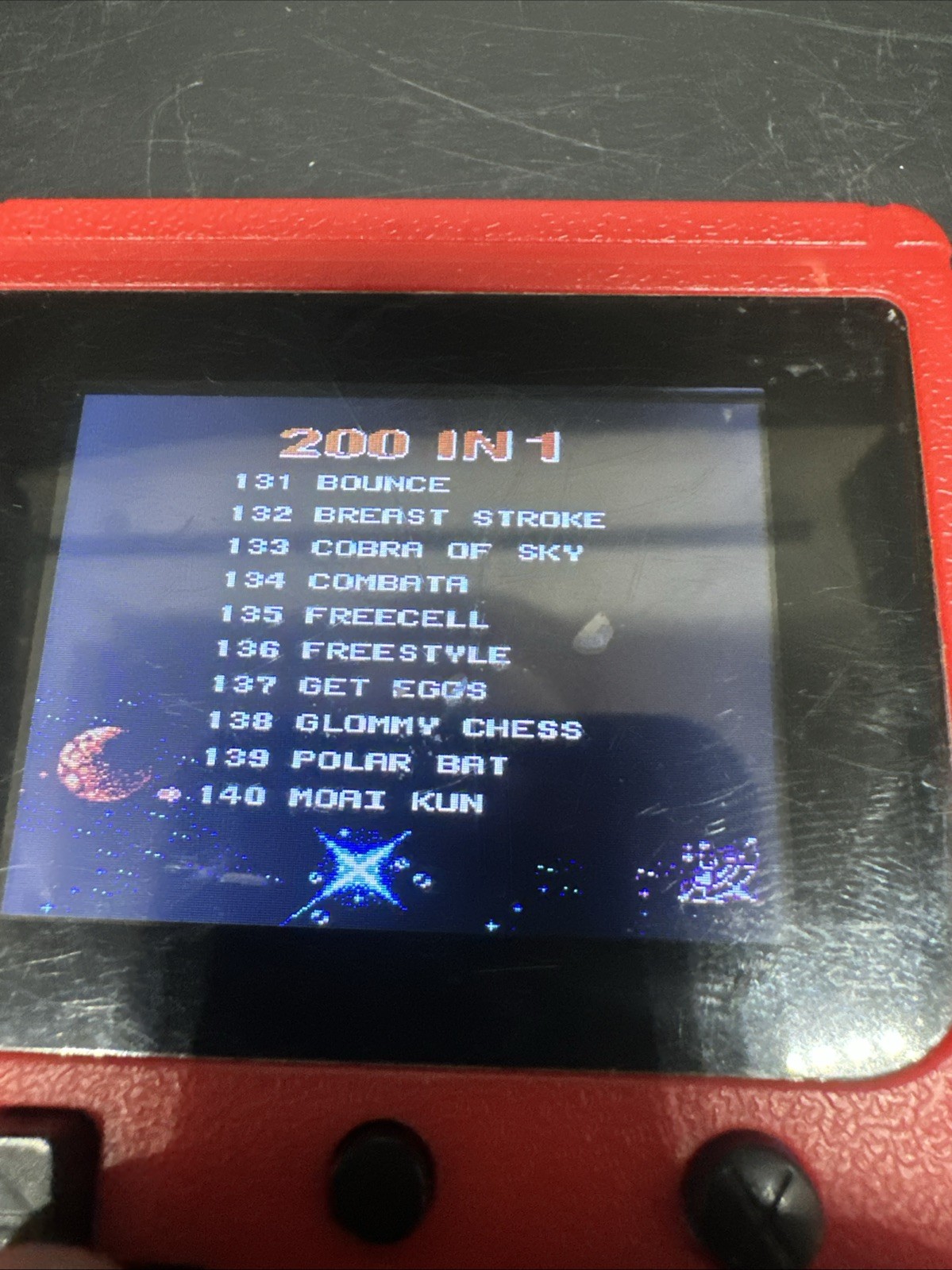 Merkury MI-PGC01 LCD Handheld Video Game System Backlit 200+ Games