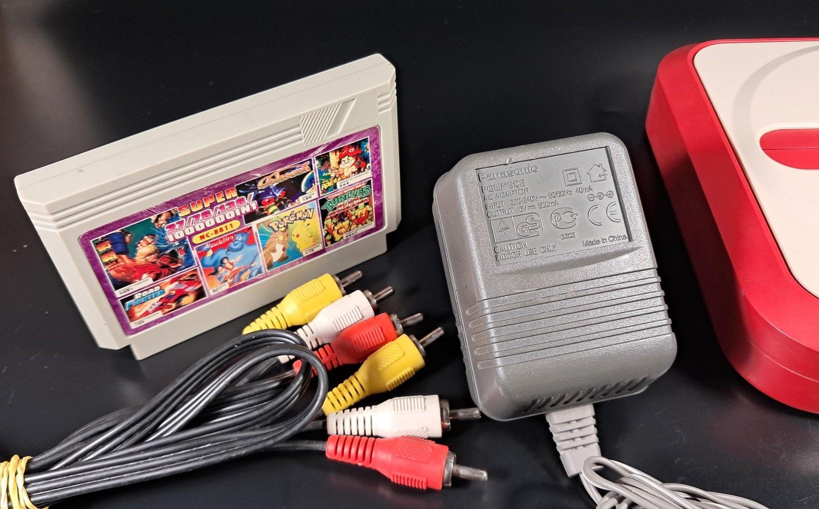 Micro Genius S1-B Vintage Console Set Red