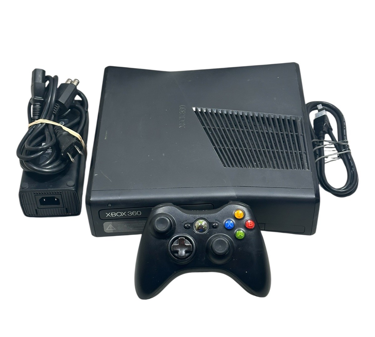 Microsoft XBox 360 S Slim Model 1439 250GB Console System Bundle – Tested