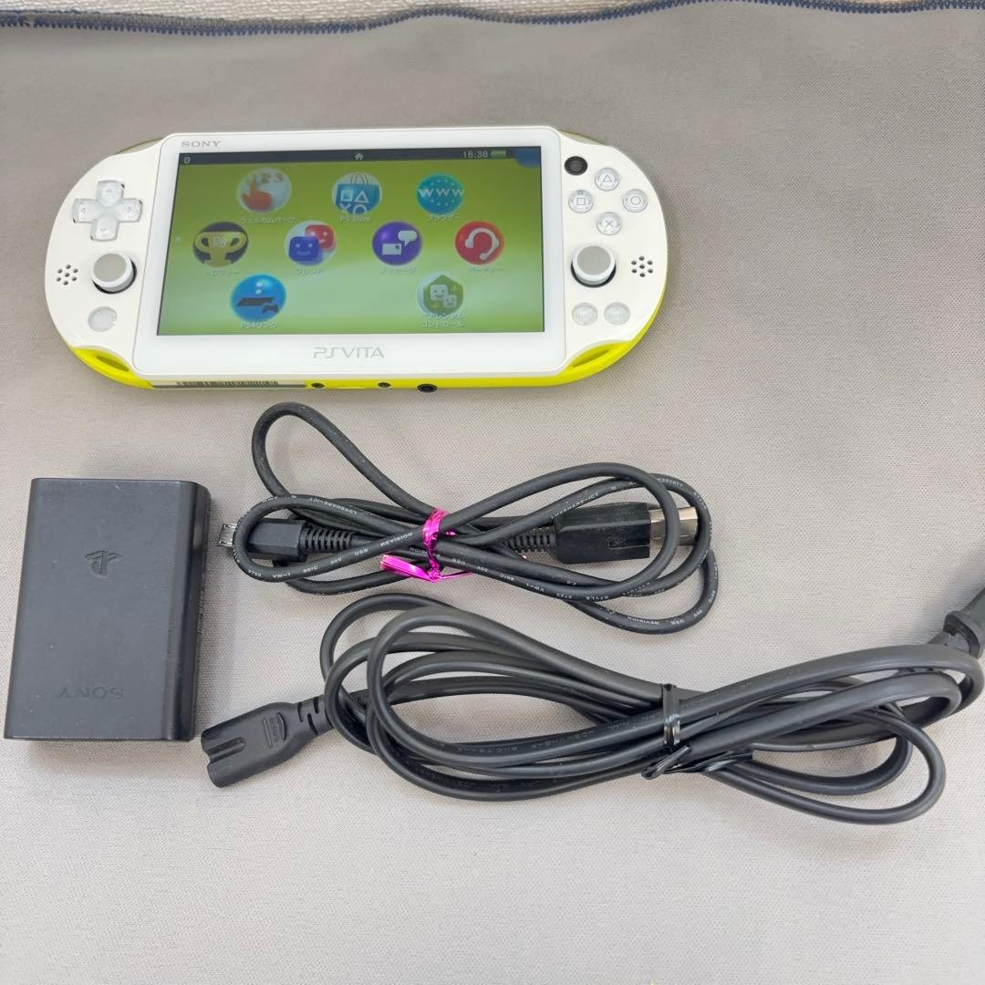 PSVita Console PCH 2000 ZA13 Lime Green White