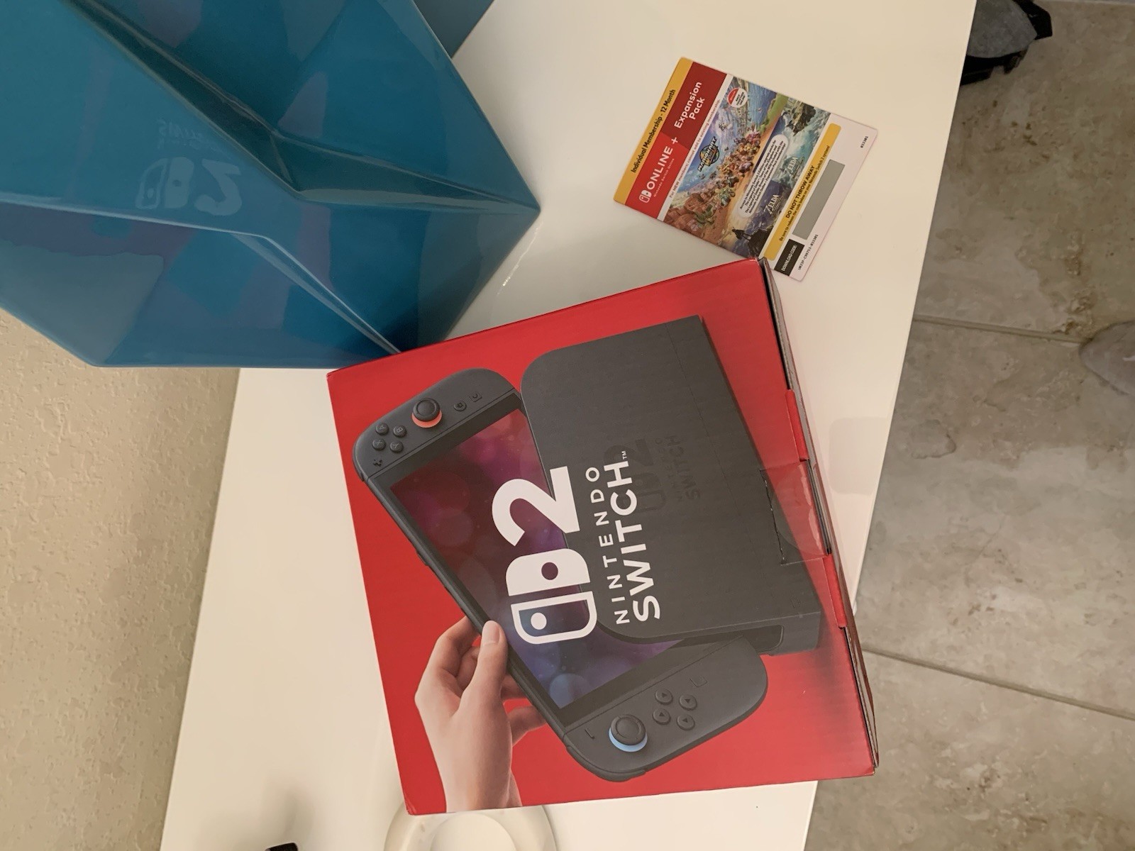 Nintendo Switch 2 Mario Kart World Bundle+12Month NSO+Expansion Pack Membership