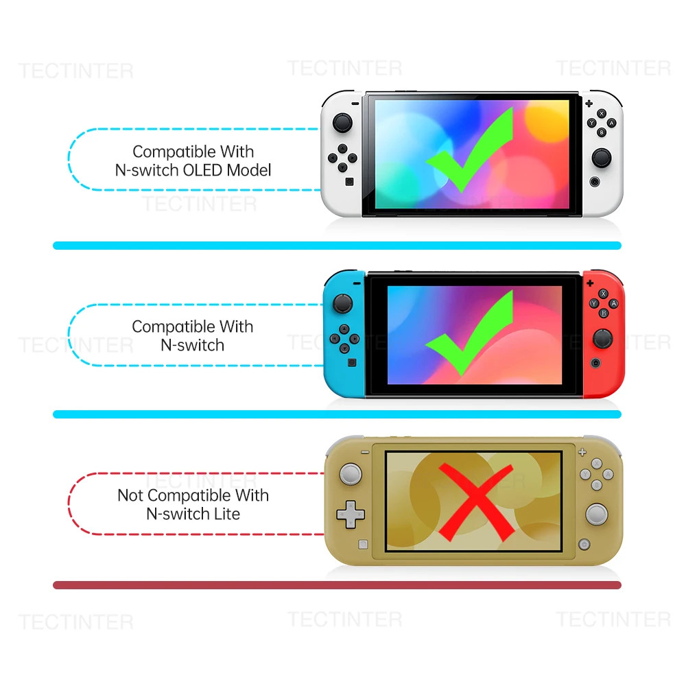 Vertical Bracket Grip Flip for NS Switch/OLED Handheld Game Controller Gamepad