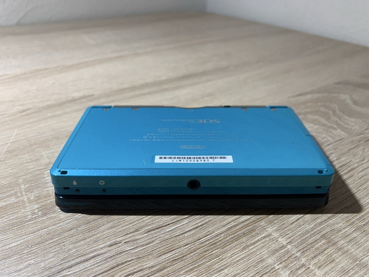 1074 Nintendo 3DS Aqua Blue Excellent TESTED