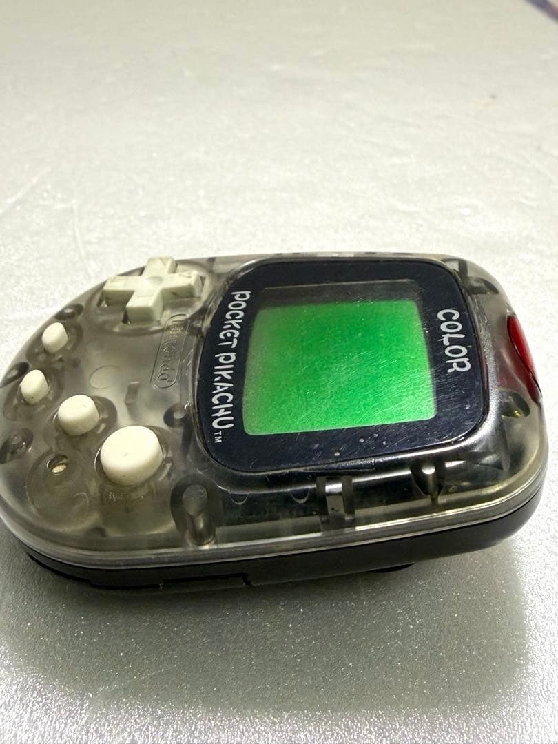 Nintendo Pokemon Pocket Pikachu Color MPG-002 Console Only Pedometer Tested work