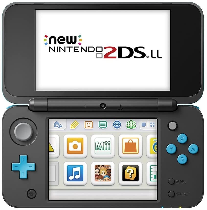 New Nintendo 2DS LL Black × Turquoise NJE105912550