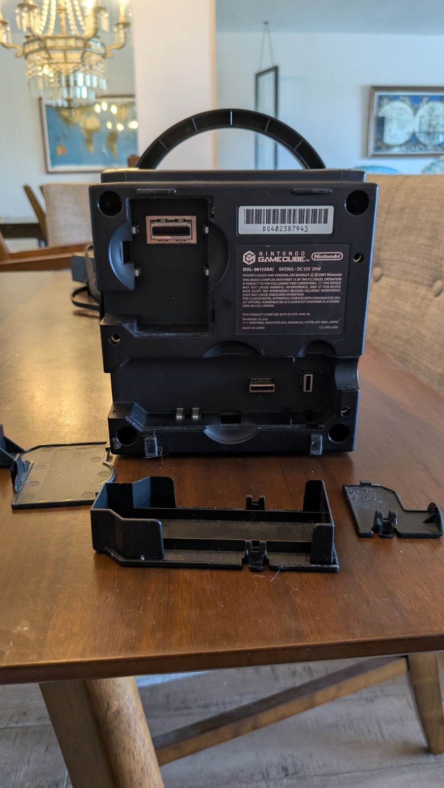 Working DOL-001 GameCube Console With Controllers, Memory Cards, Mario Sunshine