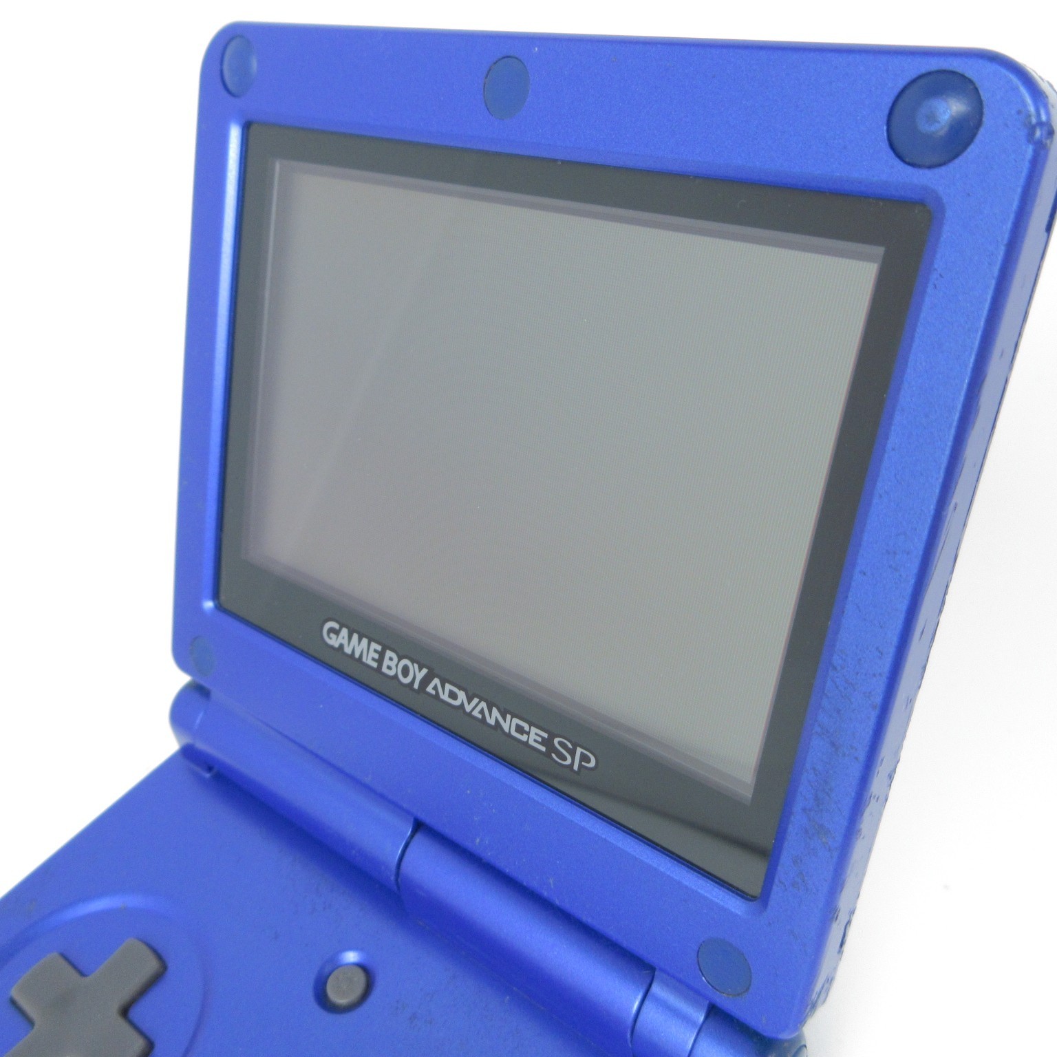 【Excellent】Nintendo GameBoy Advance SP Azurite Blue GBA Console Only #RET0214/03