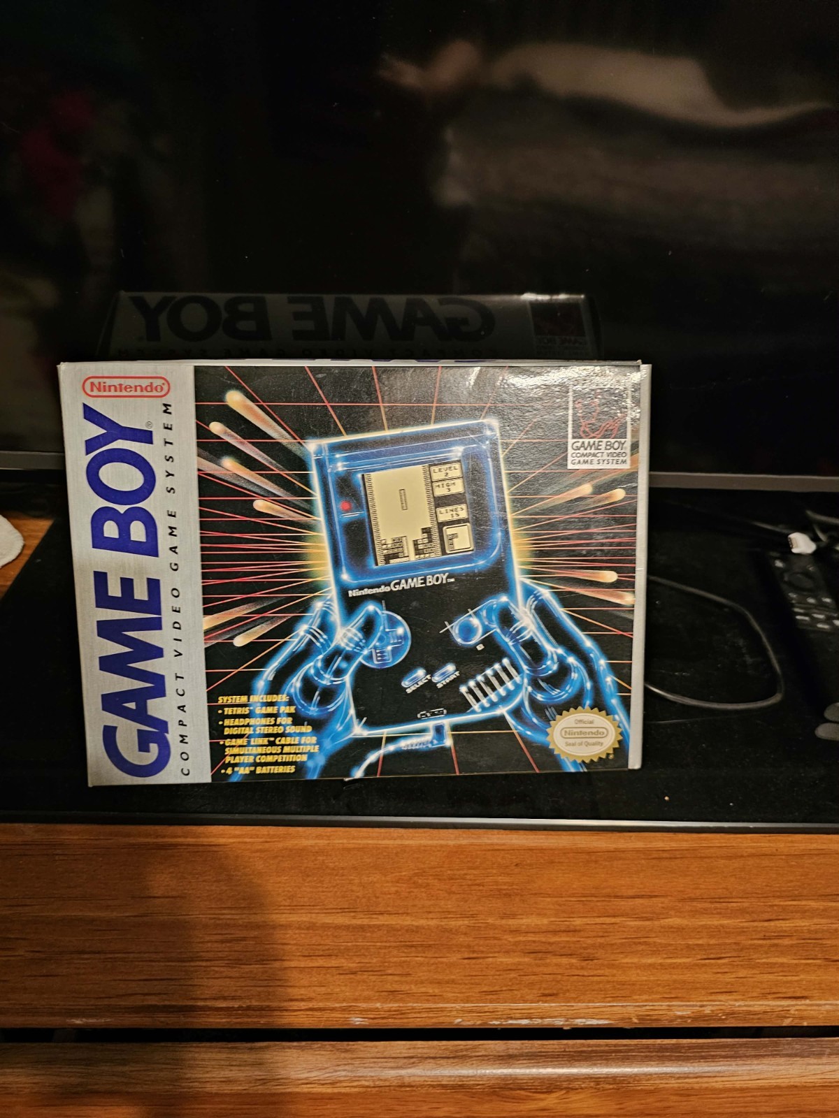 Nintendo Game Boy DMG-01 Gray Handheld System with Tetris, Box, Manuals