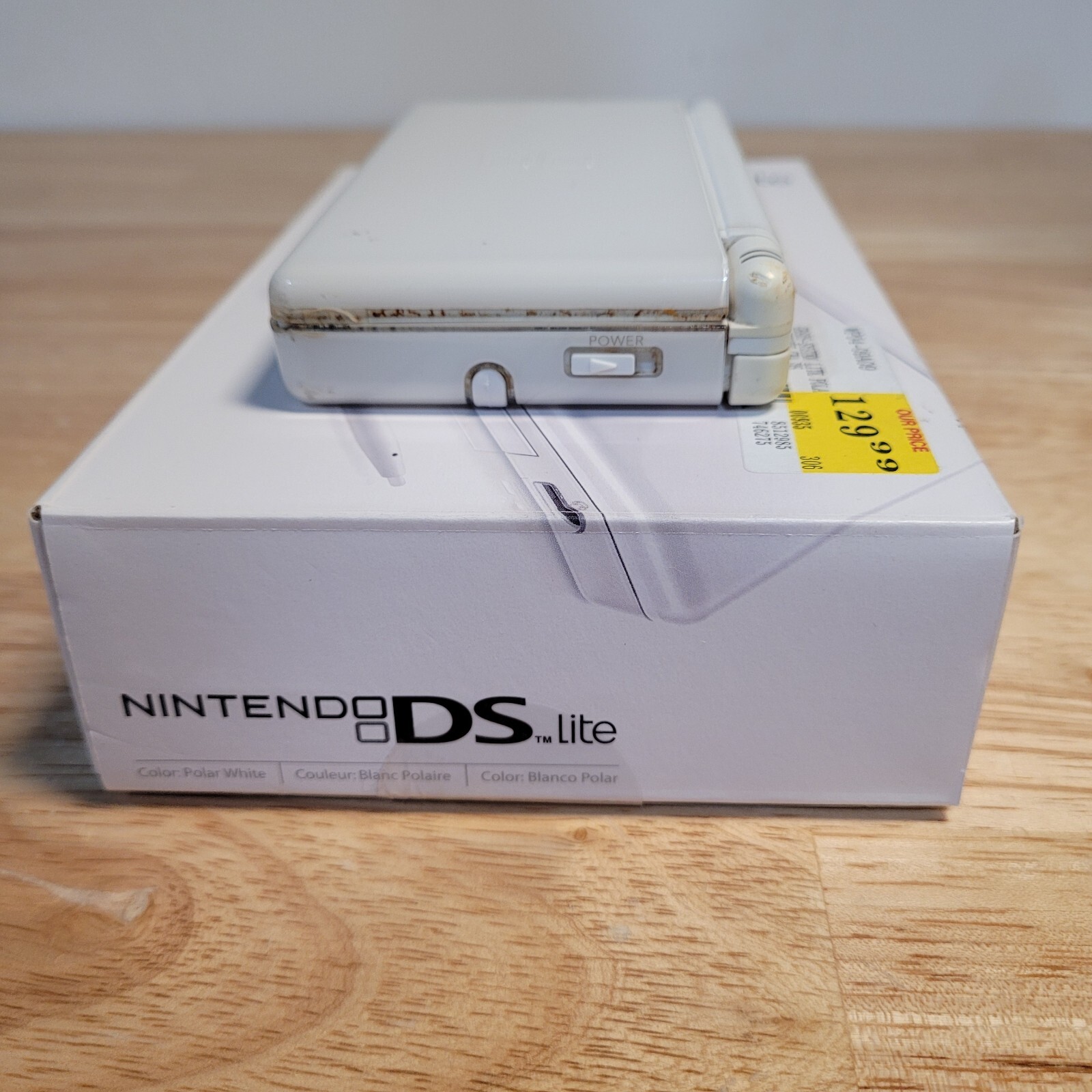 Nintendo DS Lite Handheld Console White CIB Complete in Box – Tested
