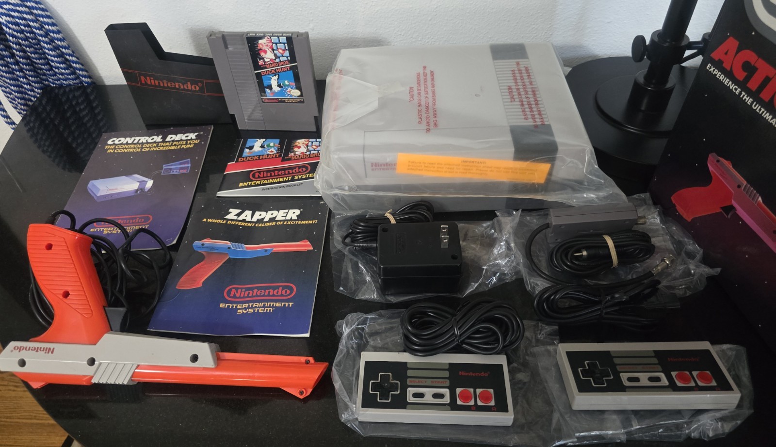 BRAND NEW!! Authentic Original NES Nintendo System Console with Original Box!!