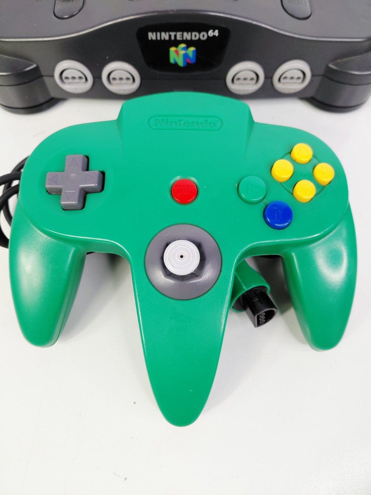 Nintendo 64 Console N64 w/ Controller Power & AV Cables Tested Working ALL OEM