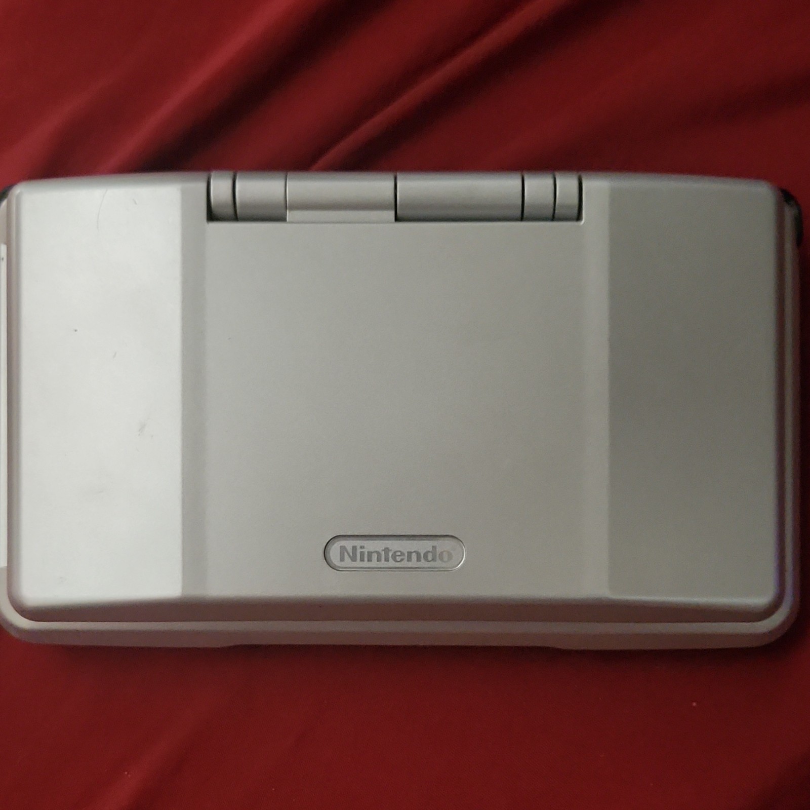 Nintendo DS Silver Handheld System NTR-001 Touch Screen 2004 With Charger