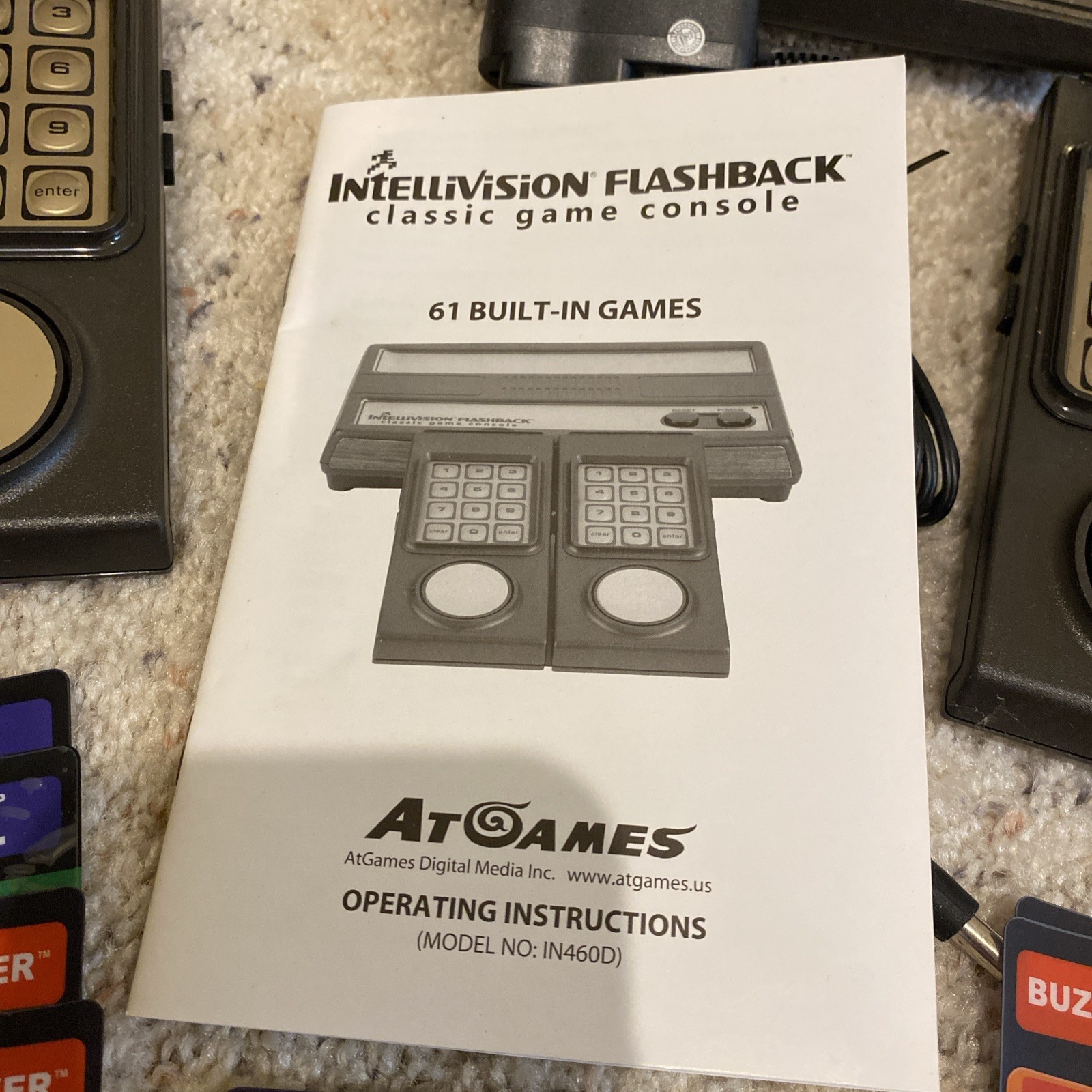 INTELLIVISION Flashback Classic Console 61 Games Complete With Box Tested!