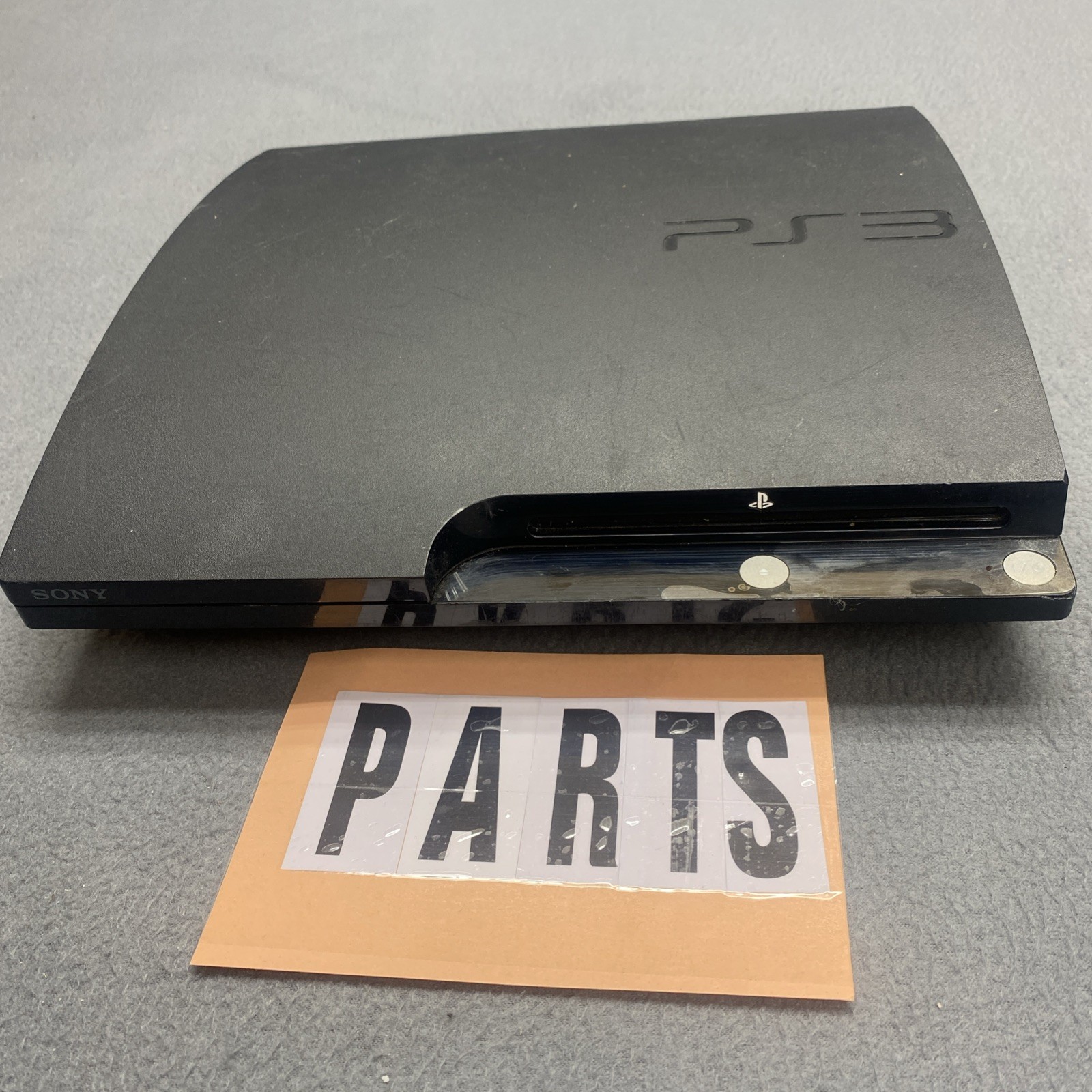 Sony PlayStation 3 PS3 Slim Console CECH-2001B 320GB Black Parts Repair Read 3