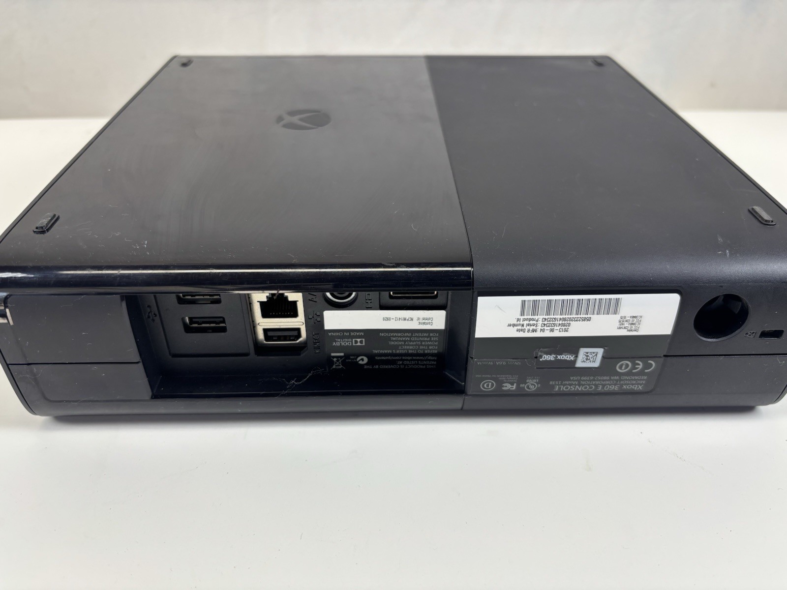 Microsoft Xbox 360 E 1538 Home Console Dolby Digital Black 2013