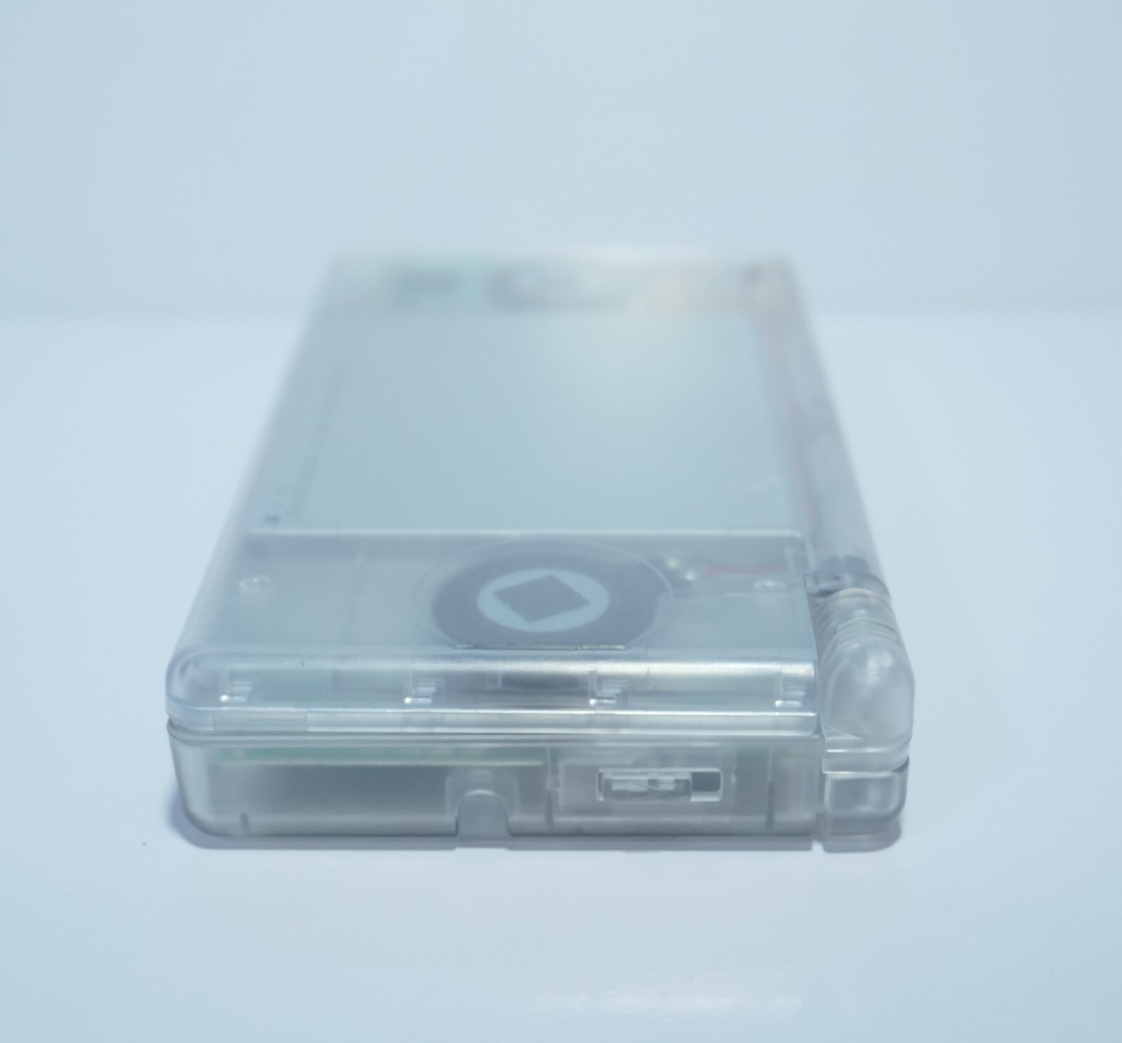 Nintendo DS Lite Transparent Clear / Black Buttons Handheld System with Charger