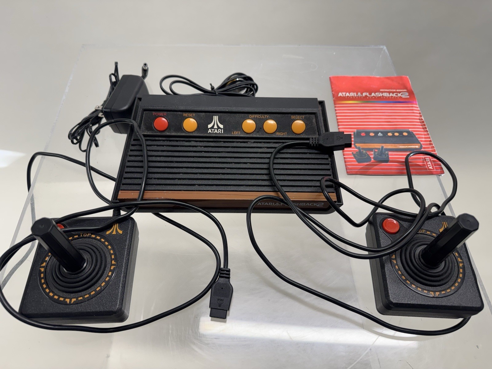 Atari Flashback 2 Classic Game Console TV Plug & Play w/40 Built In Games