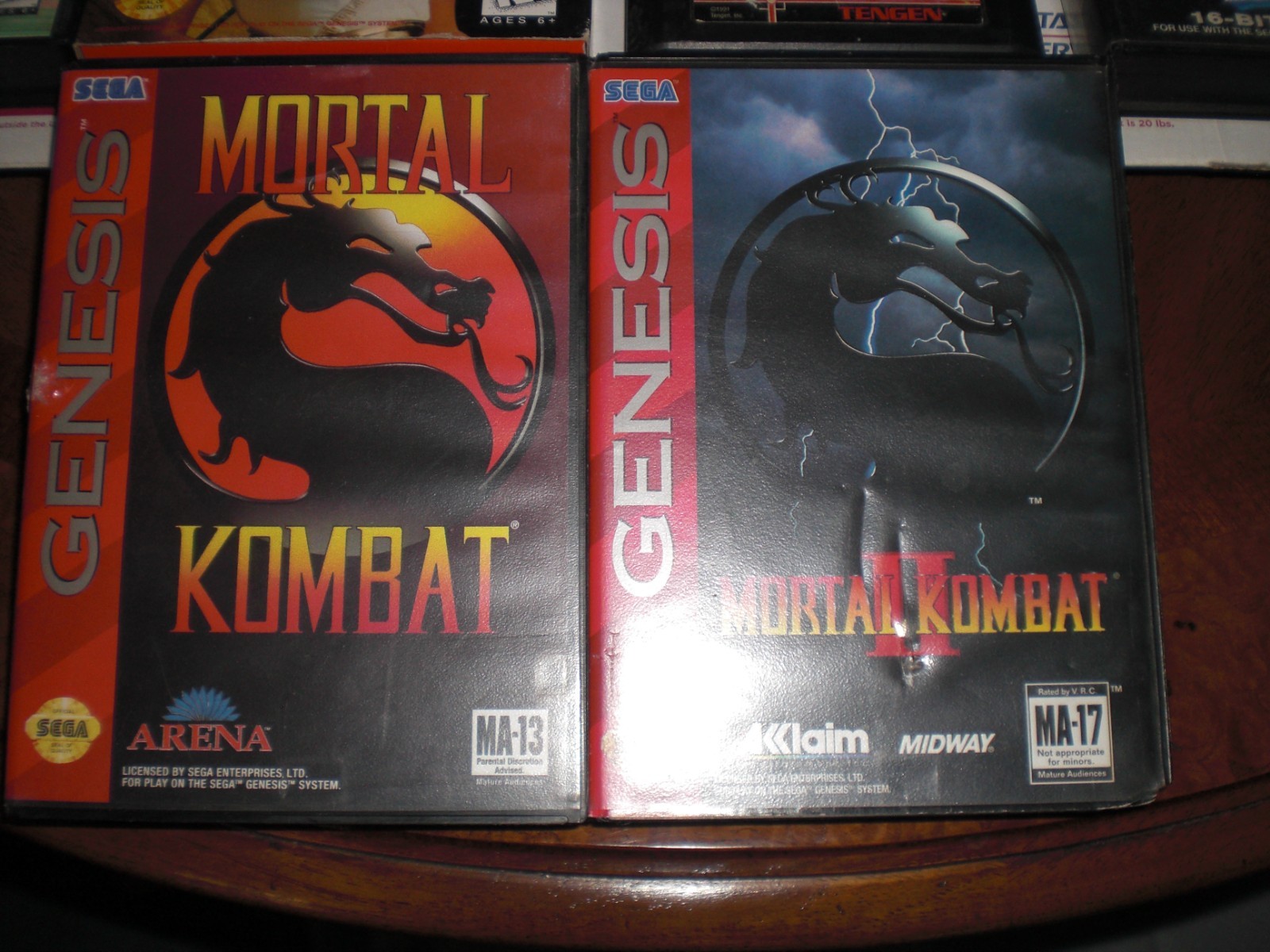 SEGA GENESIS 16 BIT CONSOLE 3 CONTROLERS 1 TURBO 11 GAMES COMPLETE * 1 OWNER *