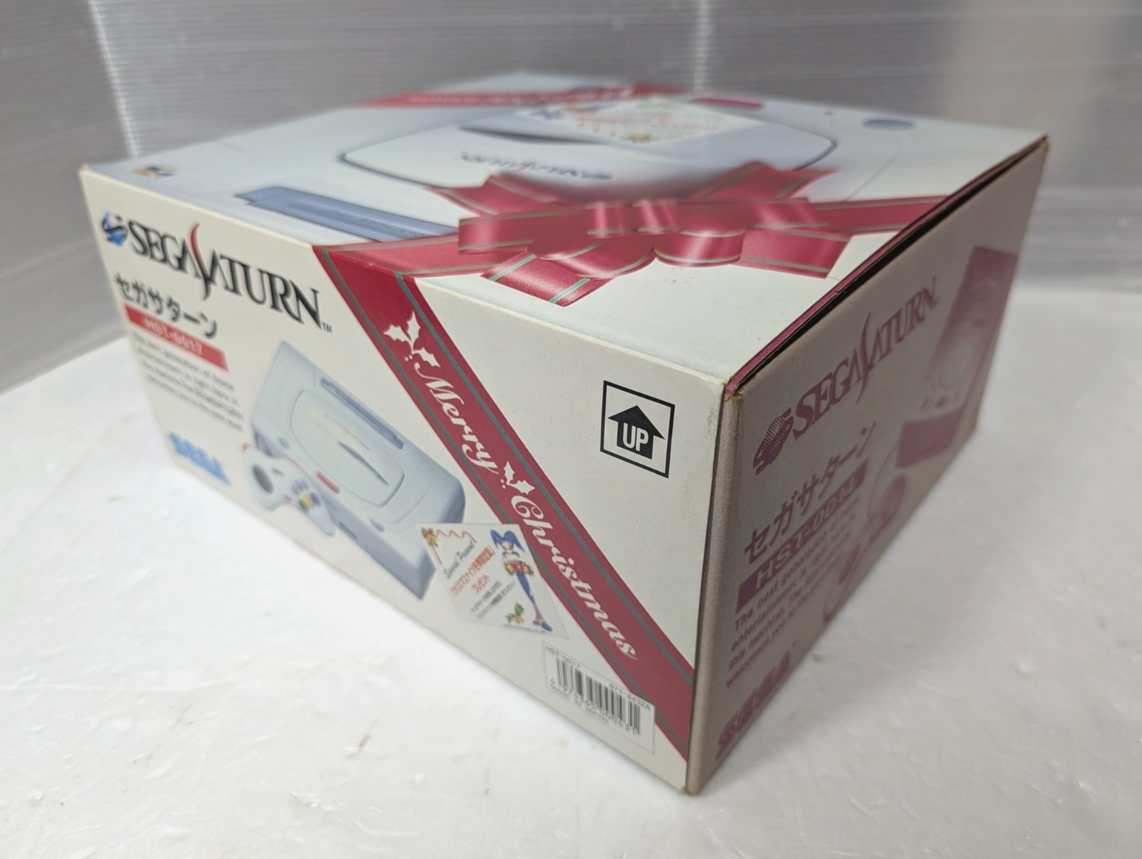 Sega Saturn WHITE Christmas Nights Limited Edition Console HST-0014 Japan Box
